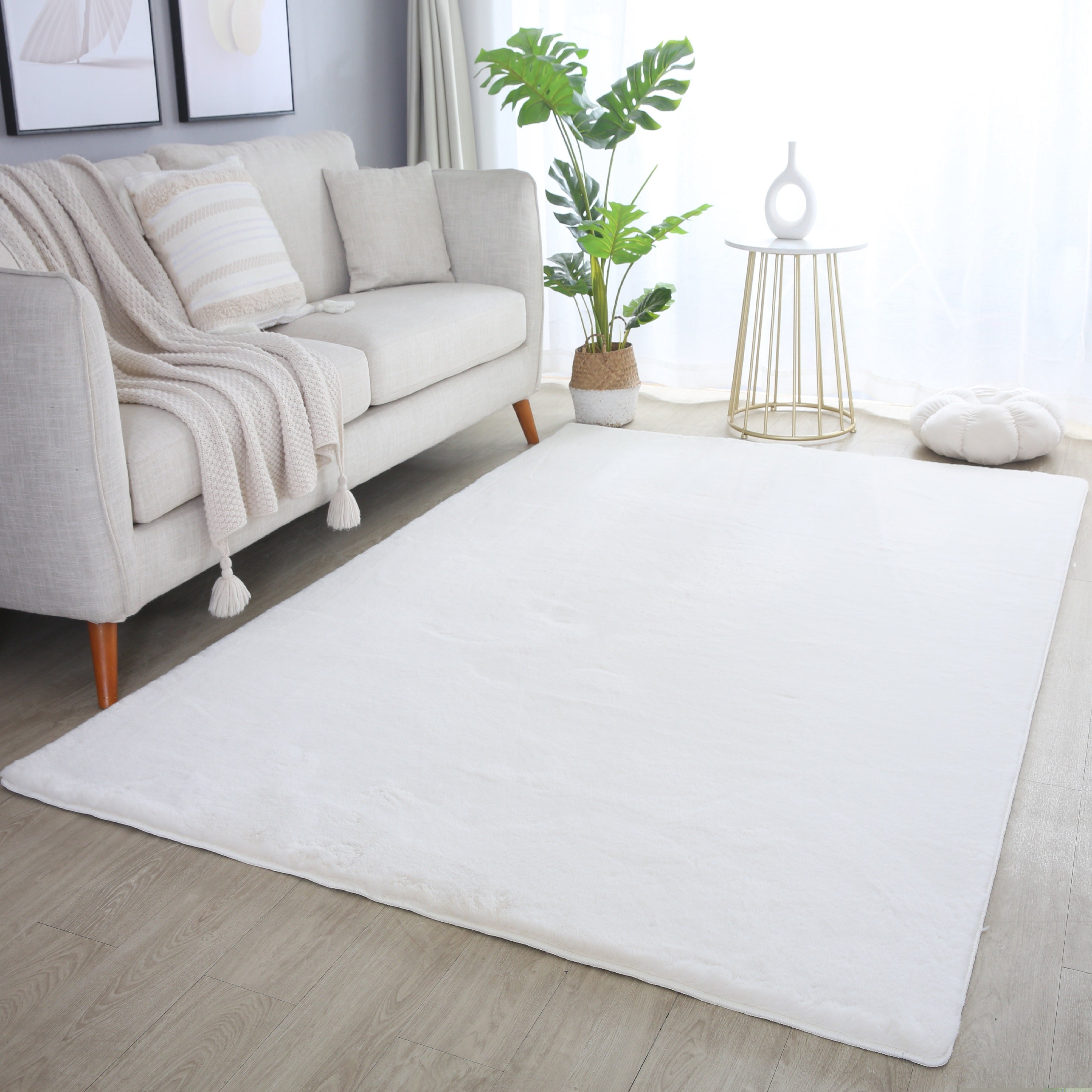 PUFFY PLYSTÆPPE, 5100 CREME