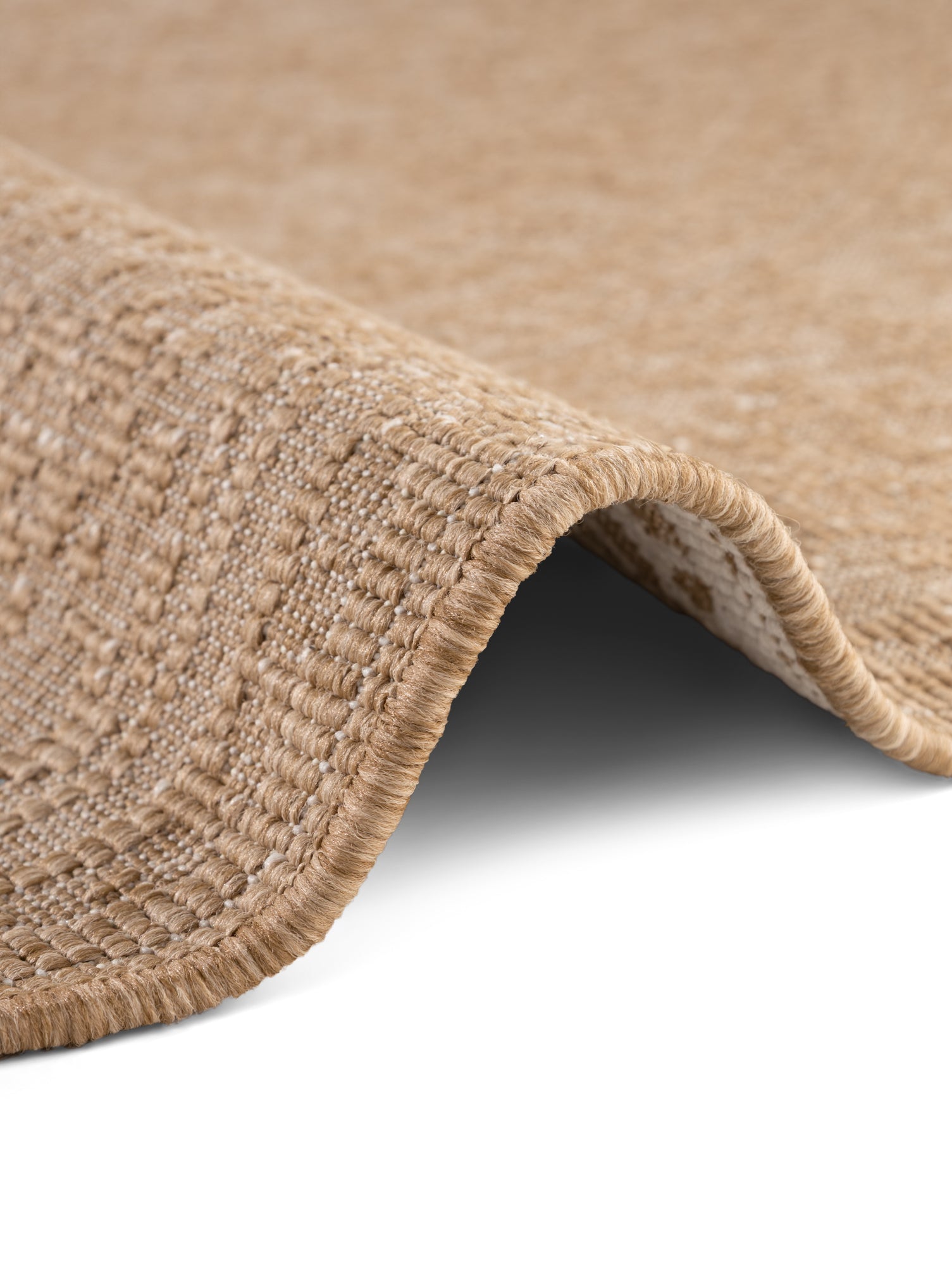 HANSE HOME DUORO - VENDBART UDENDØRS TÆPPE, JUTE-HVID 106250