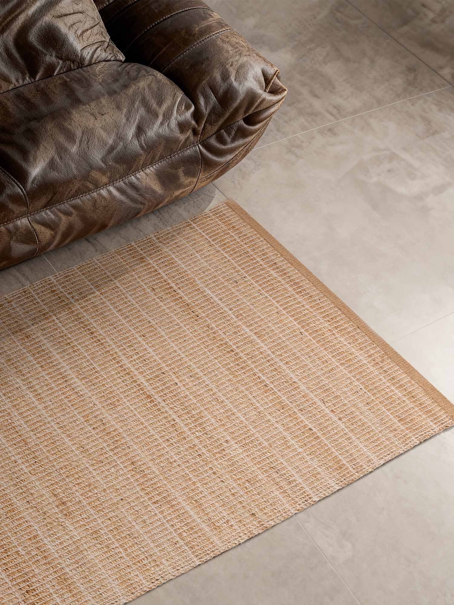 VILLEROY & BOCH 1829 JUTE TÆPPE BIRKA, NATURLIG GYLDEN