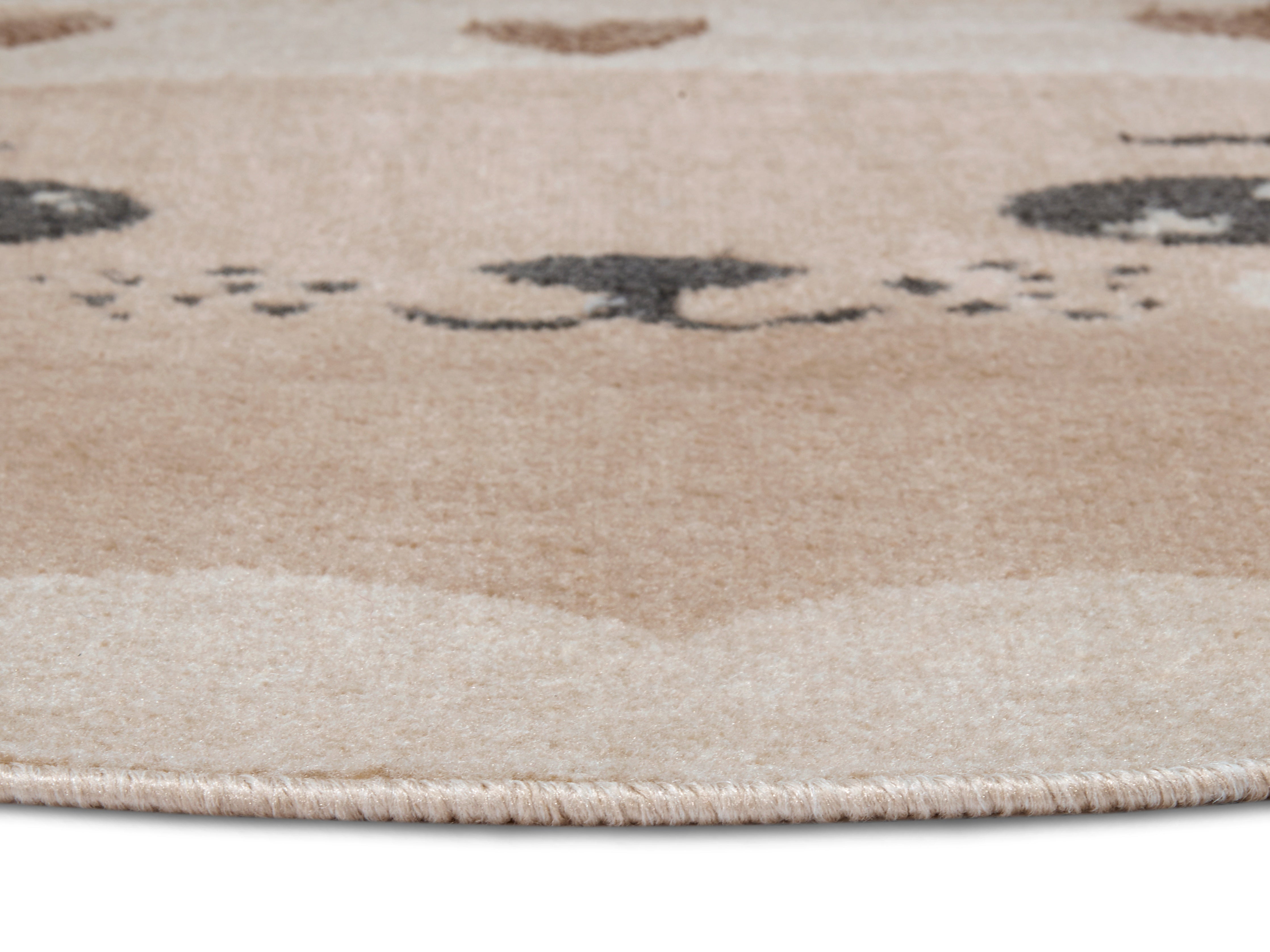 EVENTYR BØRNETÆPPE KAT, CREMEFARVET-BEIGE 105963