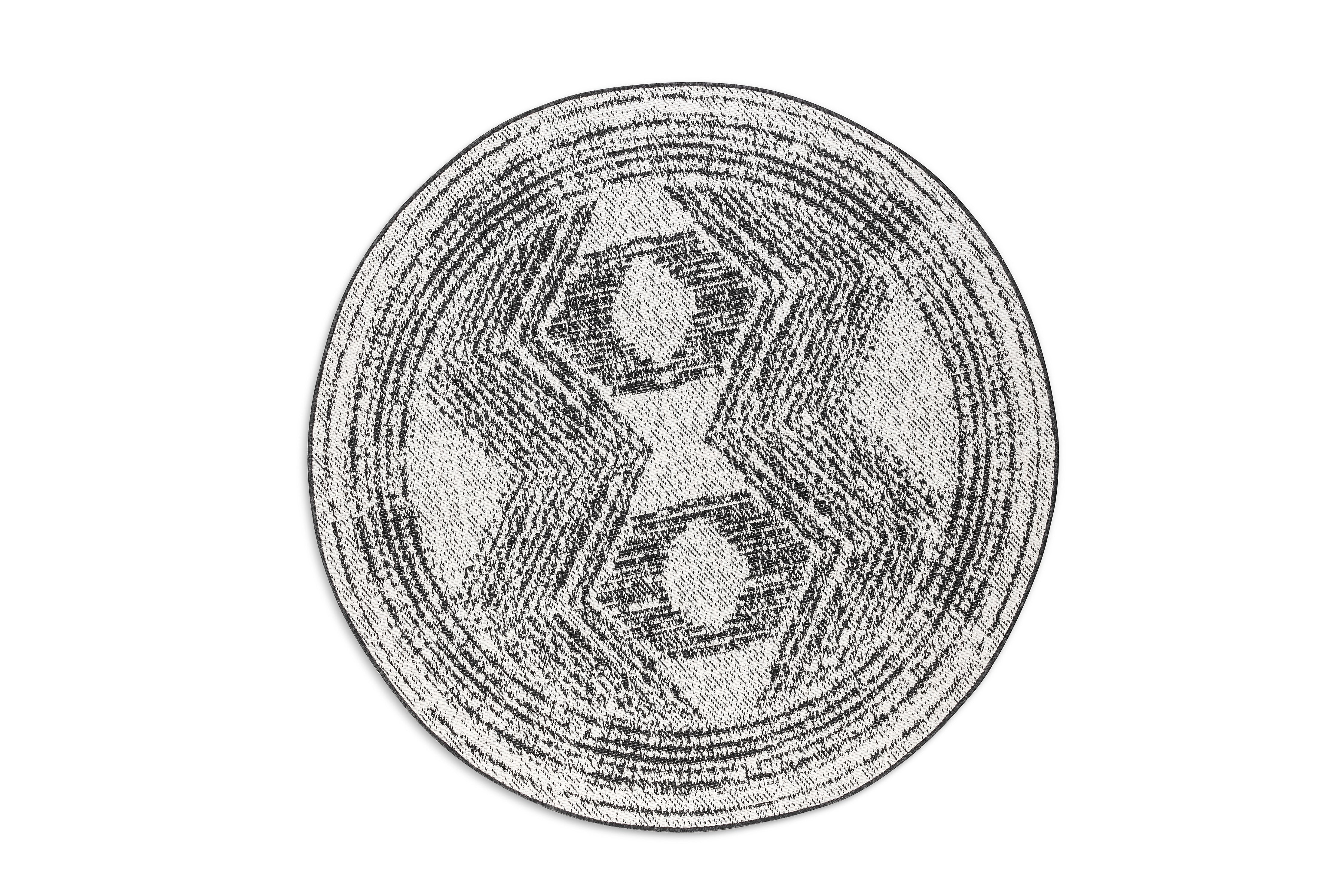 TWIN - VENDBART TÆPPE SORT - 106029