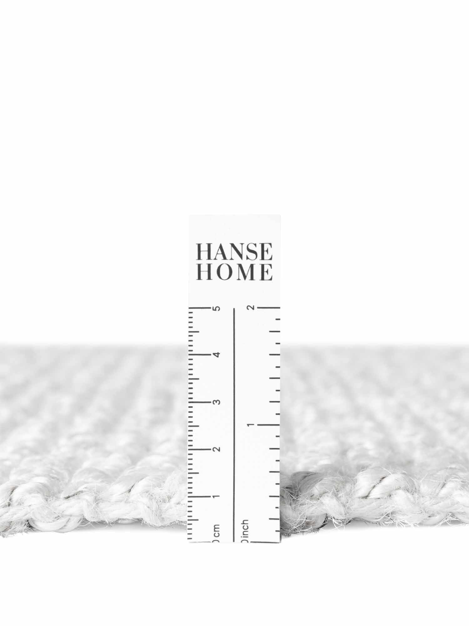 BOUCLE JUTE TÆPPE JAIPUR, HVID
