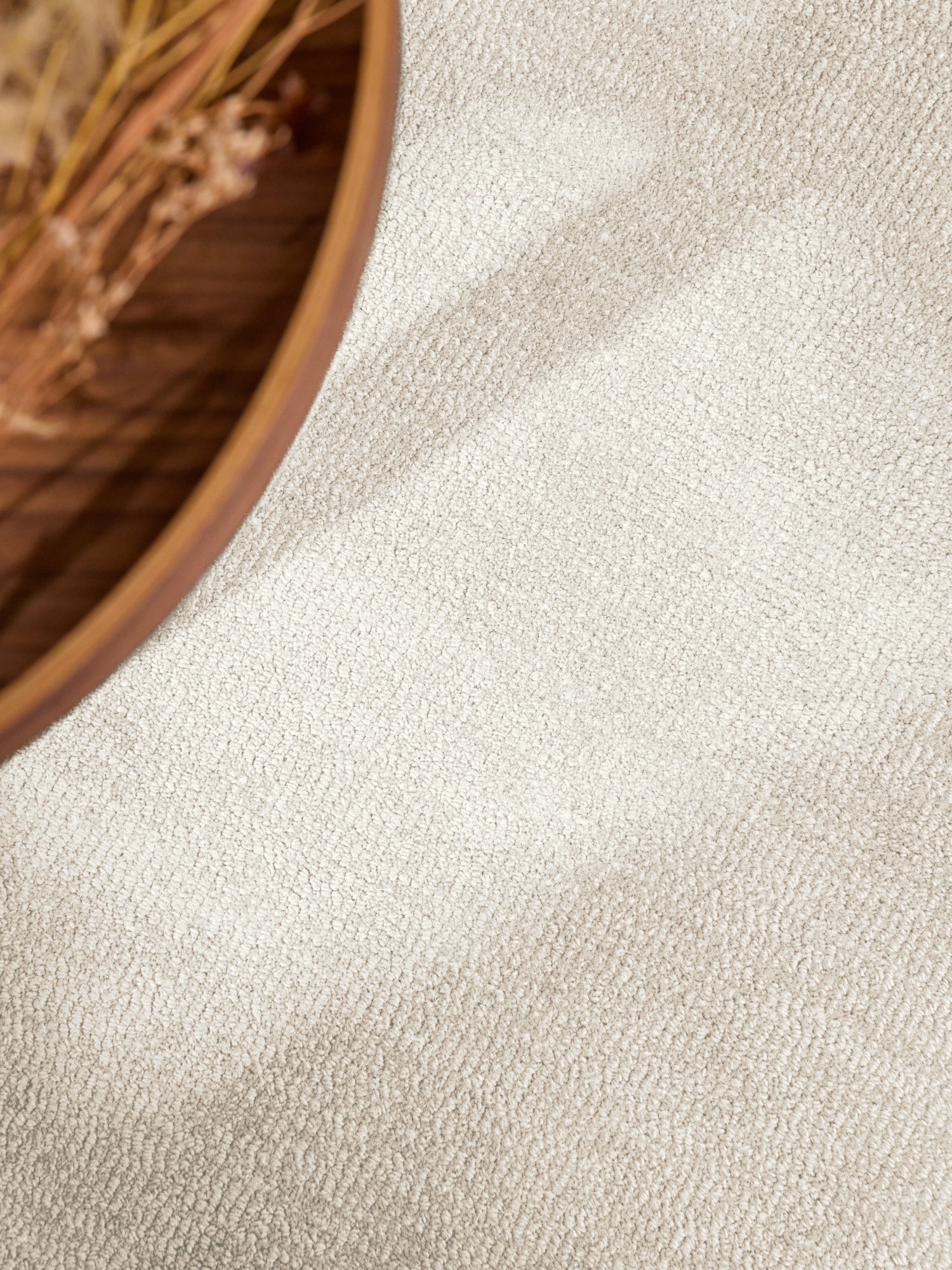 VILLEROY & BOCH 1812 ULDTÆPPE - ORGANISK FORM KARI, NATURLIG-CREME