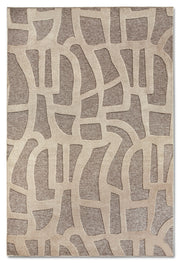 VILLEROY & BOCH 106142 HØJ-LAV LUV TÆPPE, THERESE NATURAL GRÅ-BEIGE