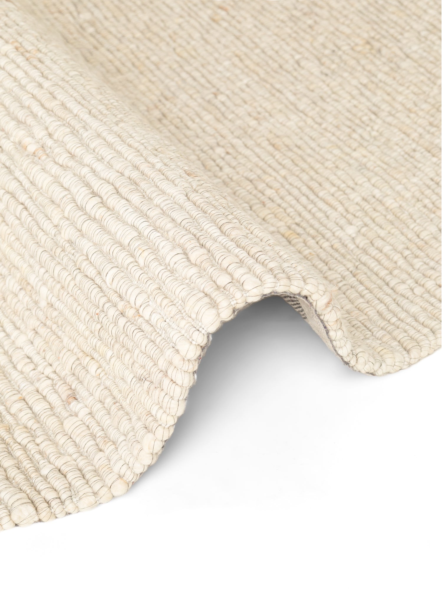 TED BAKER BEXLEY ULDTÆPPE, WOOLWICH NATUR-CREME
