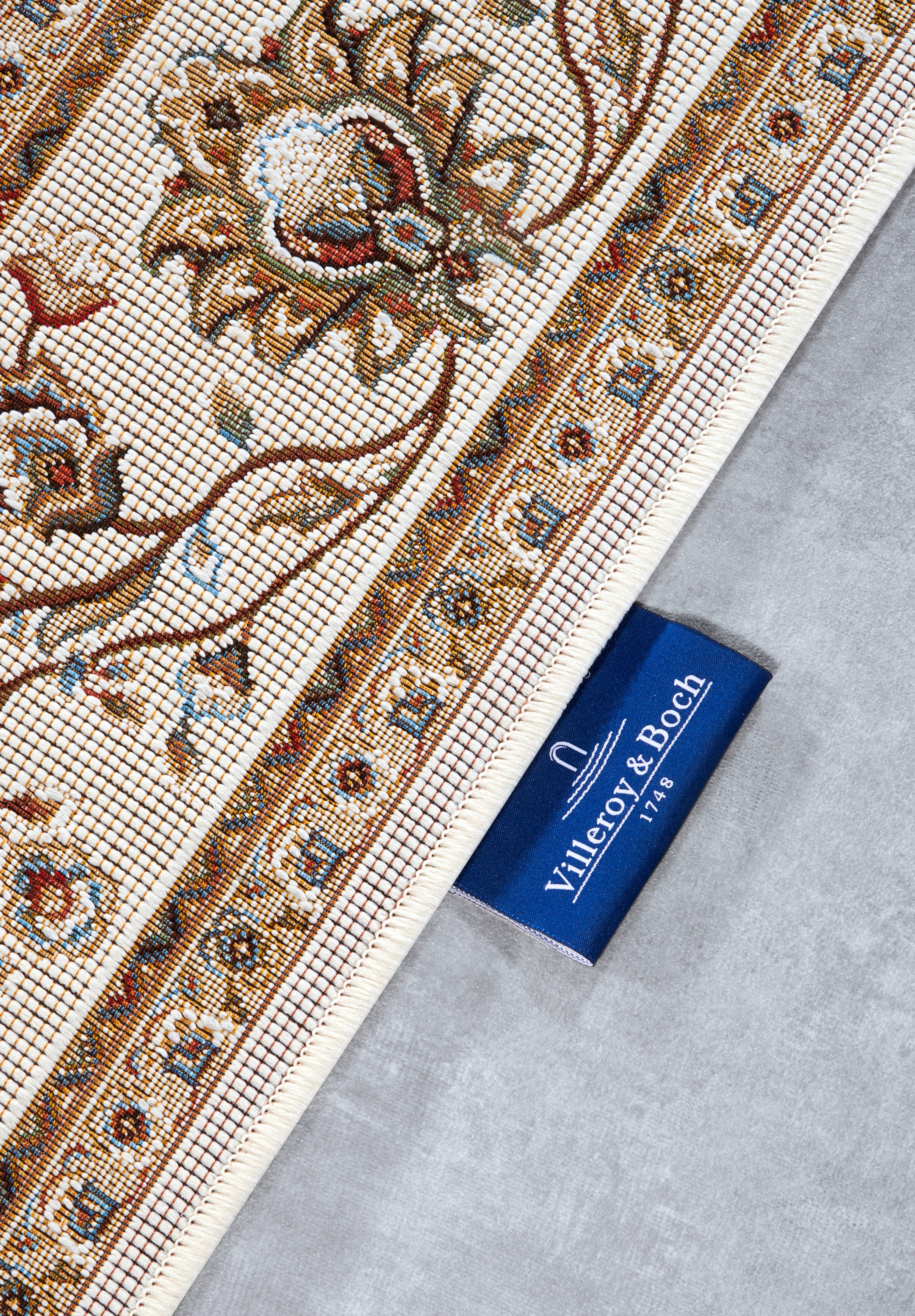 VILLEROY & BOCH 106056 - INDENDØRS OG UDENDØRS TÆPPE, PIERRE CREME-MULTI