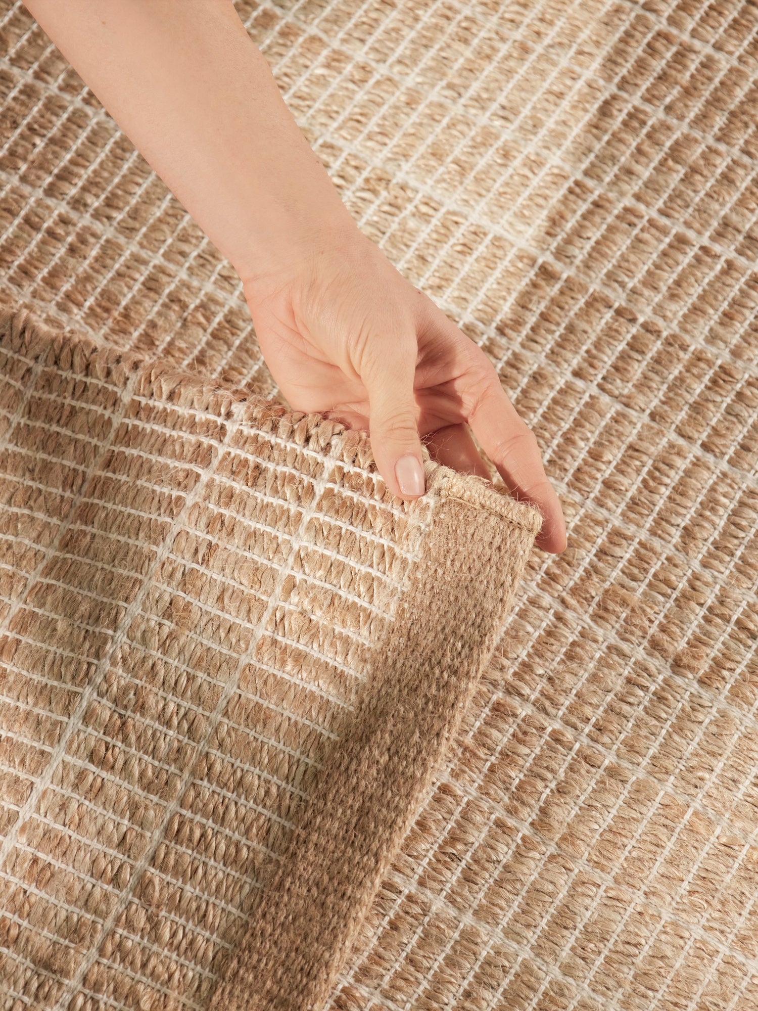 VILLEROY & BOCH 1829 JUTE TÆPPE BIRKA, NATURLIG GYLDEN