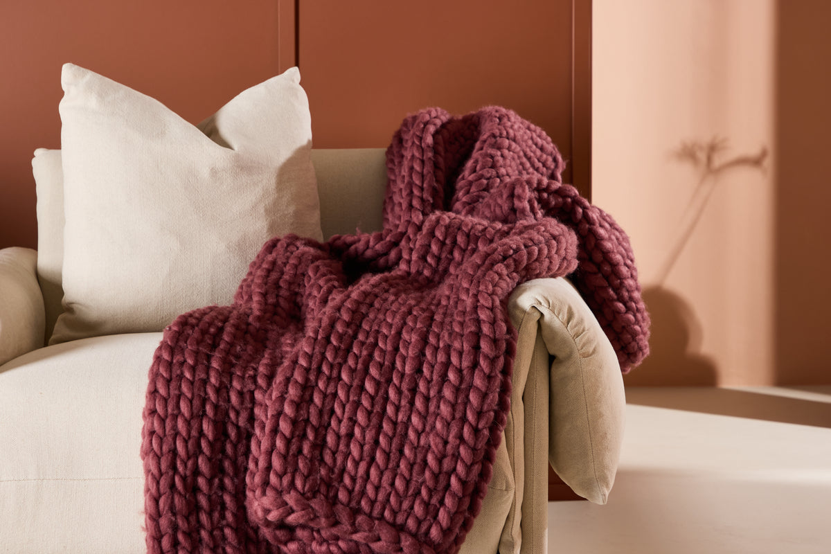 KATE PLAID - BORDEAUX