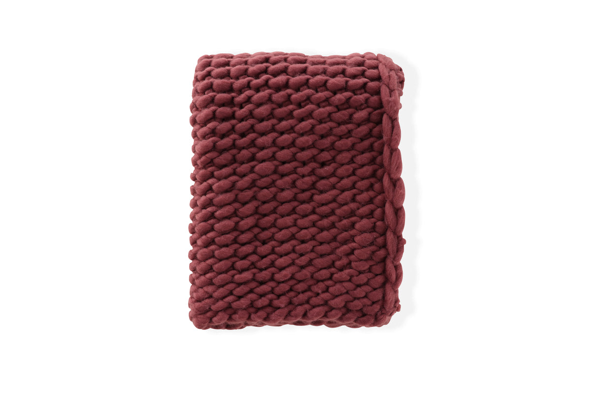 KATE PLAID - BORDEAUX