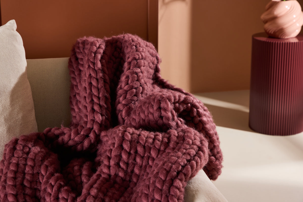KATE PLAID - BORDEAUX