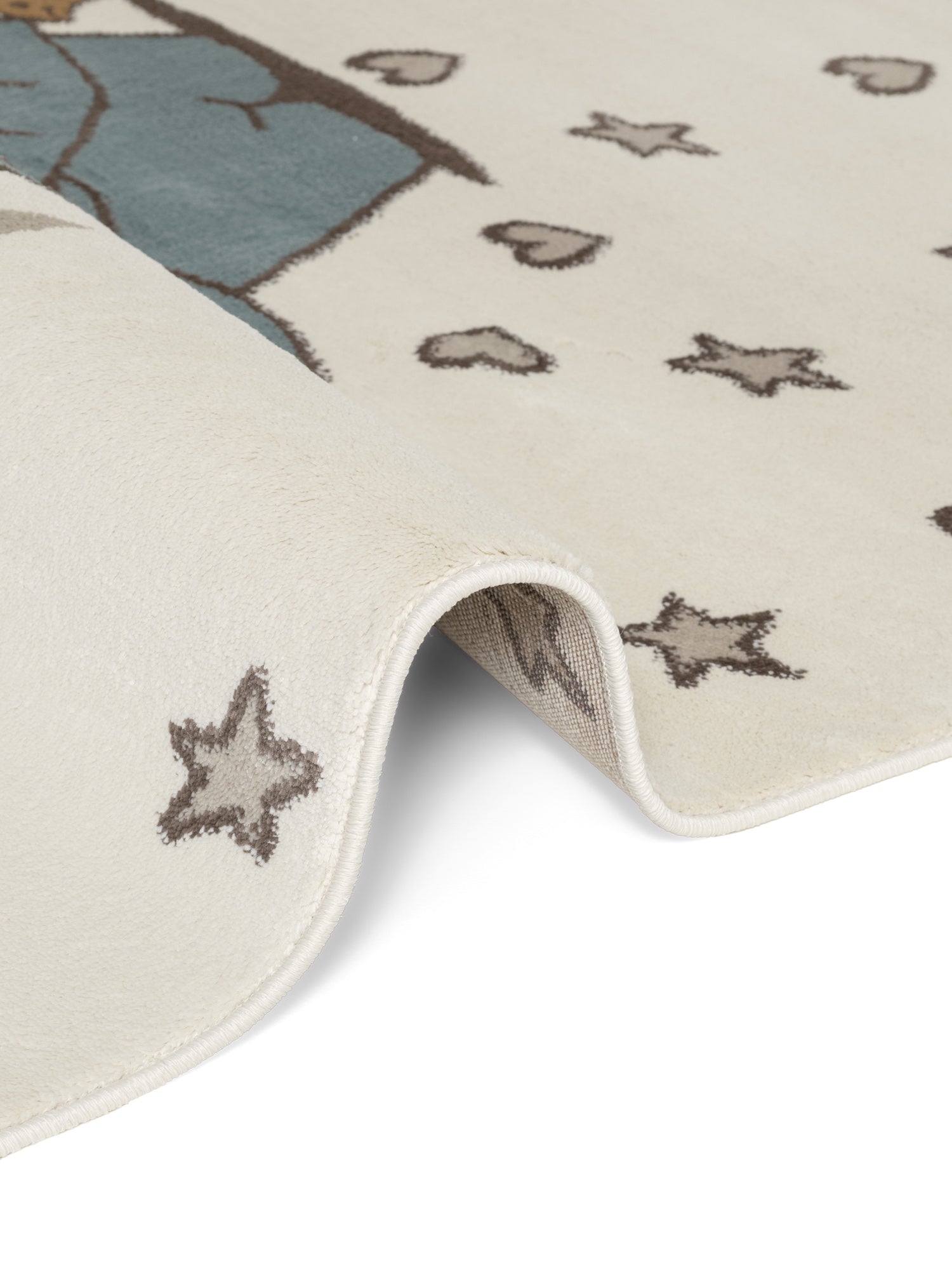 EVENTYR BØRNETÆPPE LITTLE ELLIE, CREME MULTI