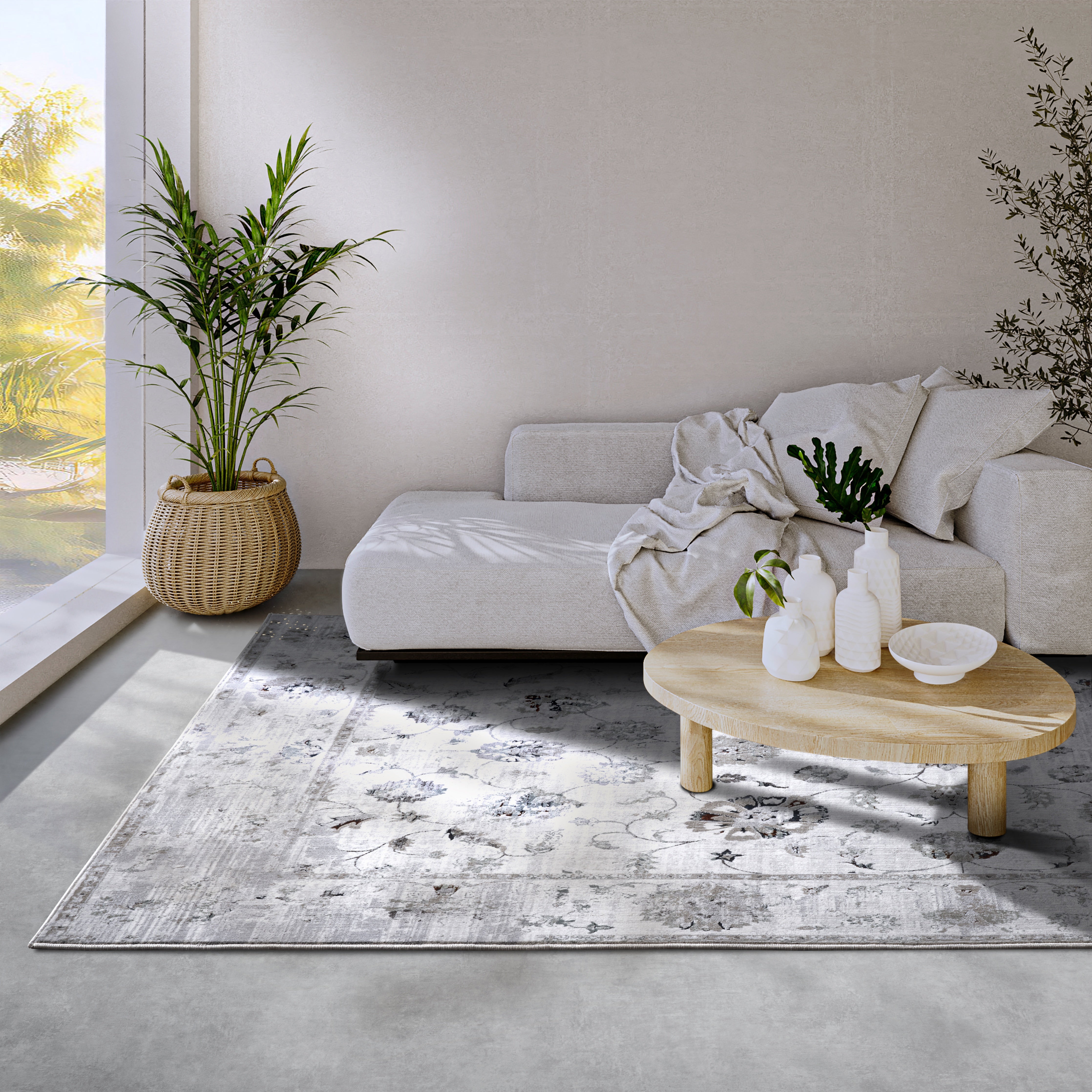 VILLEROY & BOCH 106070, KORTLUVET TÆPPE FRANZ CREME-MULTI