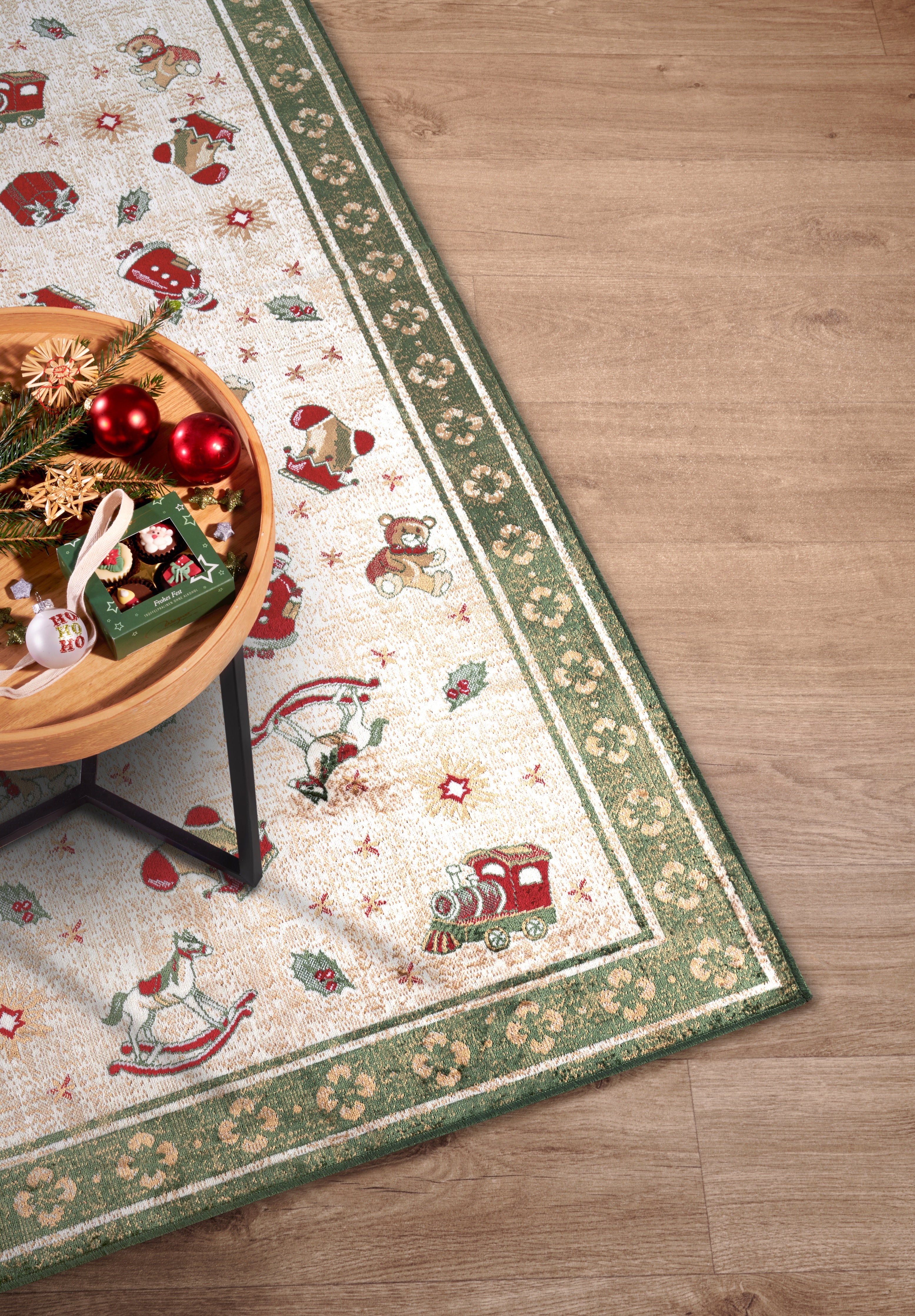 VILLEROY & BOCH TOY'S DELIGHT JULETÆPPE, 106218 GRØN-MULTI