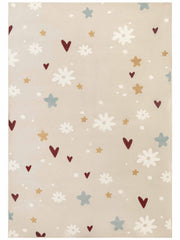 EVENTYR BØRNETÆPPE AMORI, BEIGE MULTI
