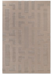 PEARLES MODERNE TÆPPE, BEIGE-CREME 106189