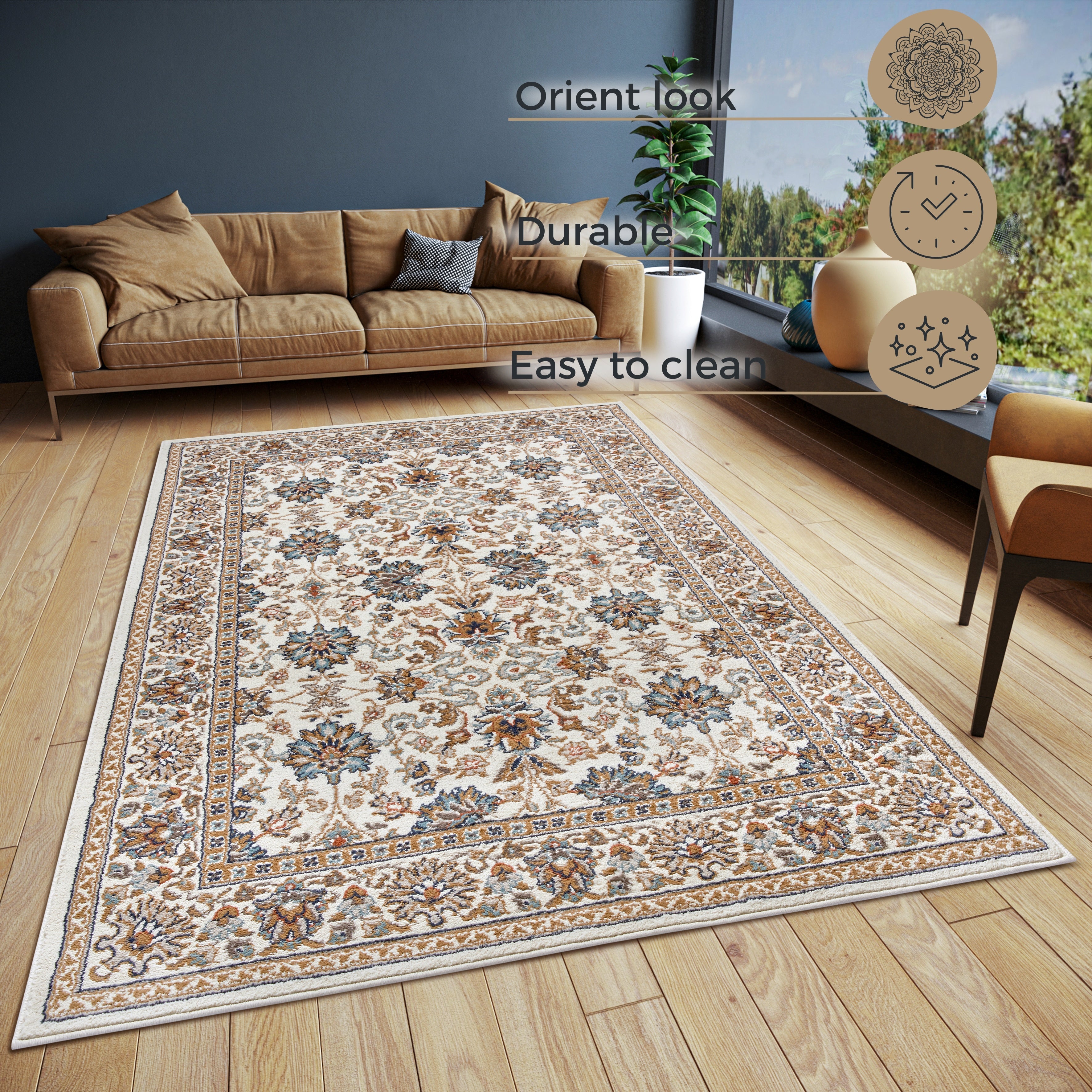 LUXOR TÆPPE CREME 105636