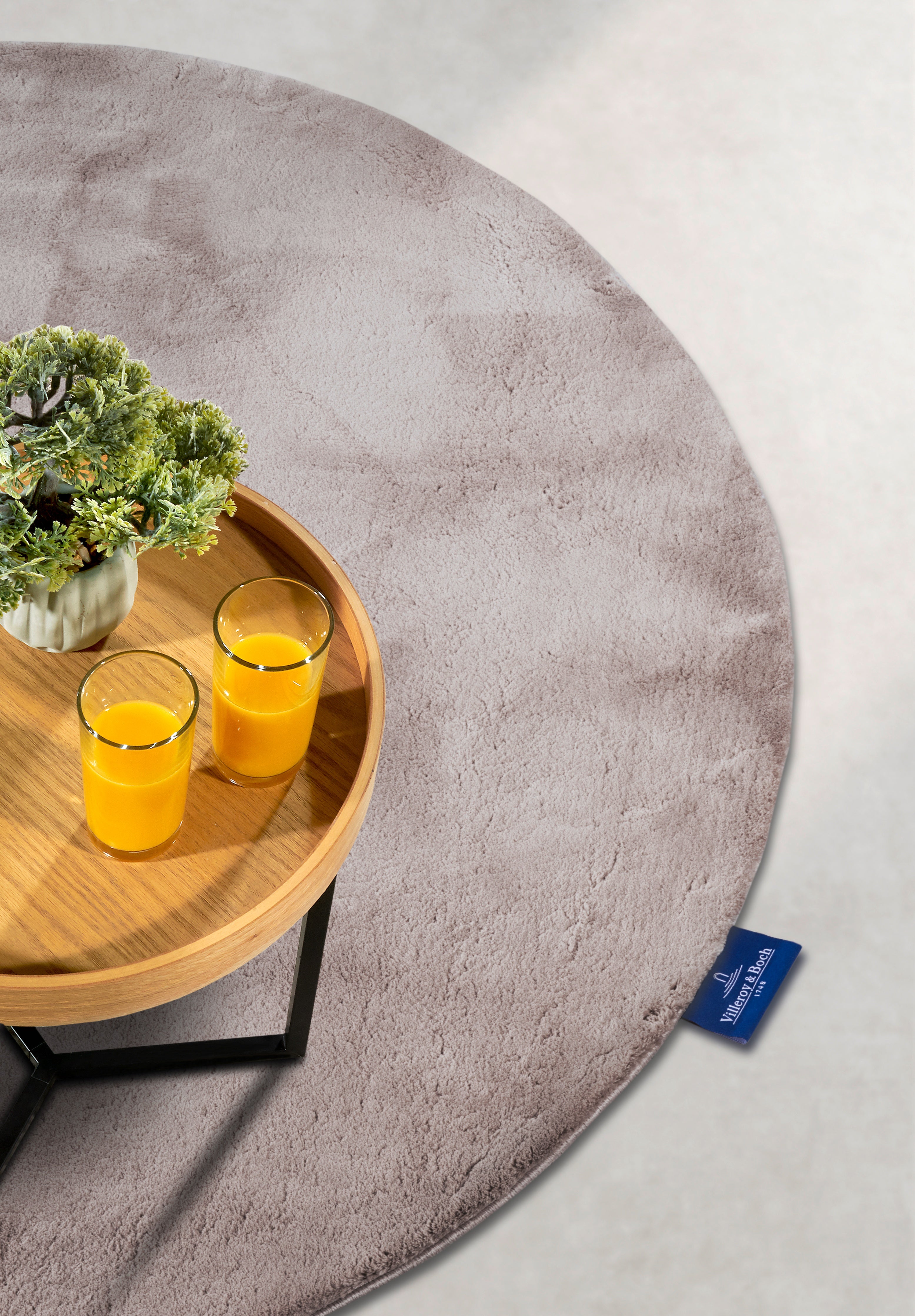 VILLEROY & BOCH 106160 HØJLUVET TÆPPE, LEON LYSEGRÅ