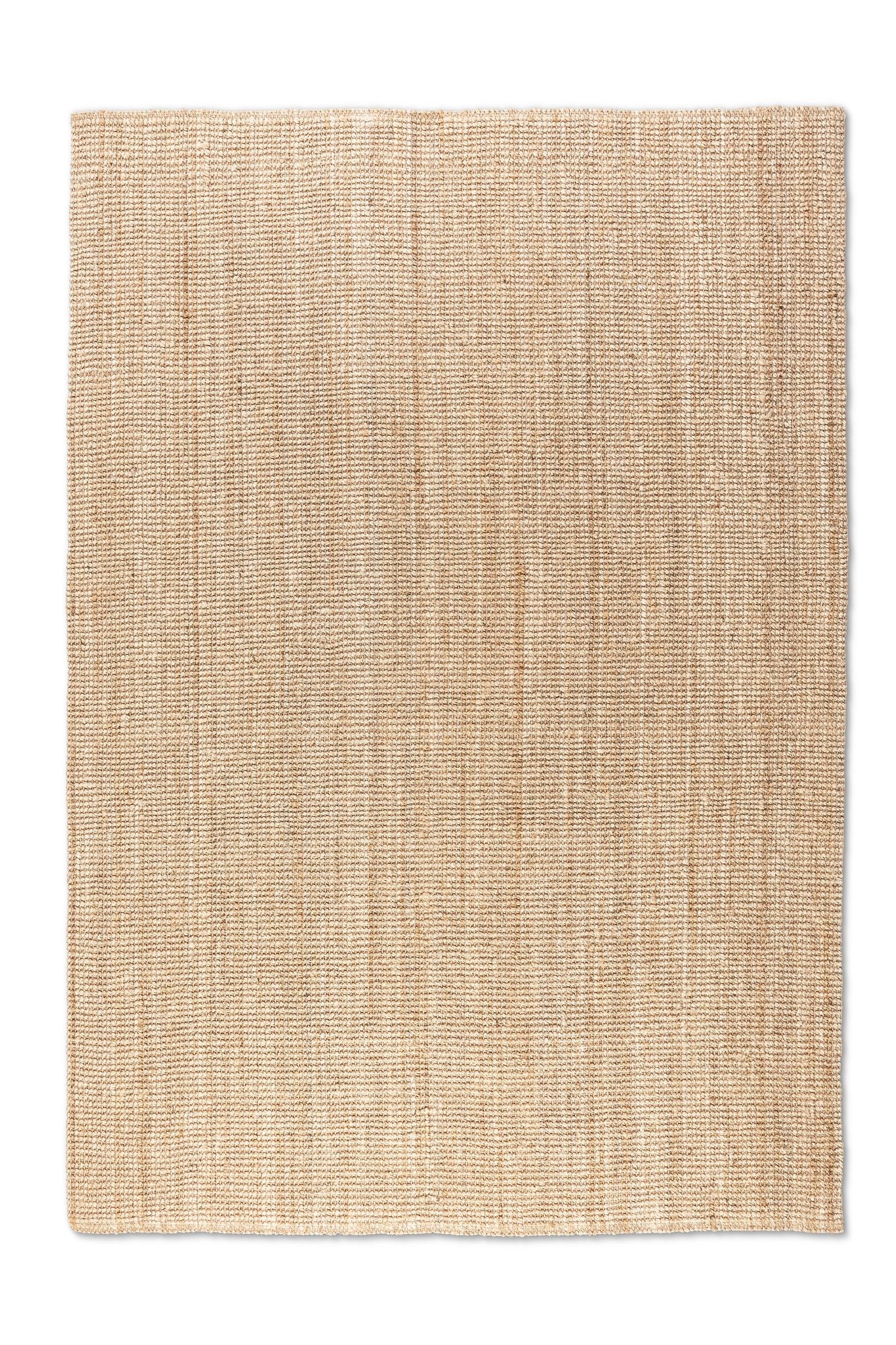 BOUCLE JUTE TÆPPE, NATURLIG GYLDEN - 105974