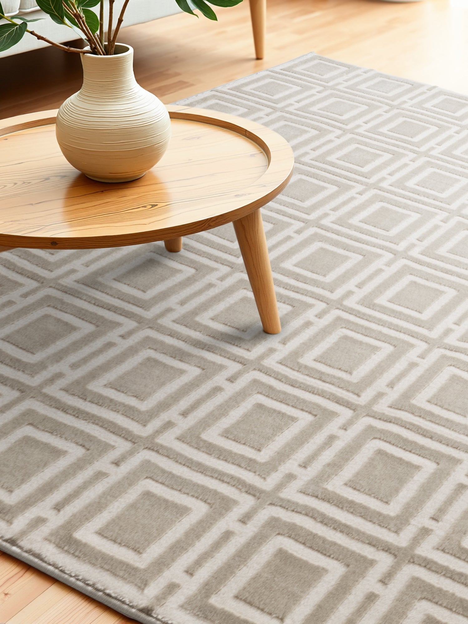 PEARLES MODERNE TÆPPE, CREME 106191