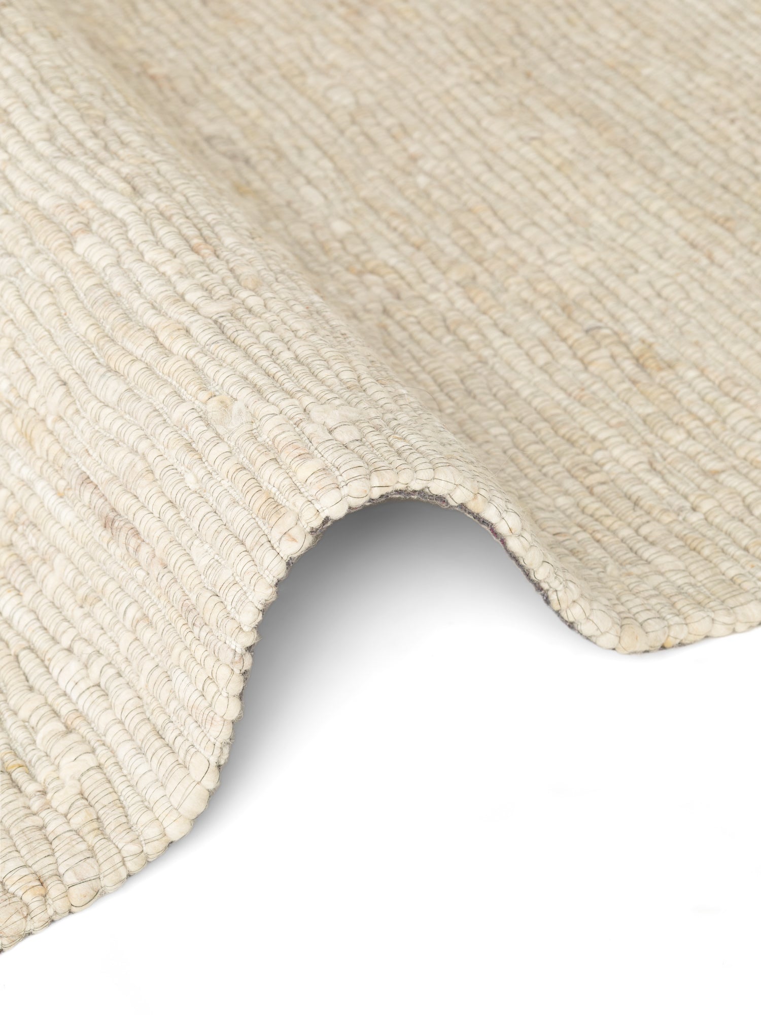 TED BAKER BEXLEY ULDTÆPPE, WOOLWICH NATUR-CREME