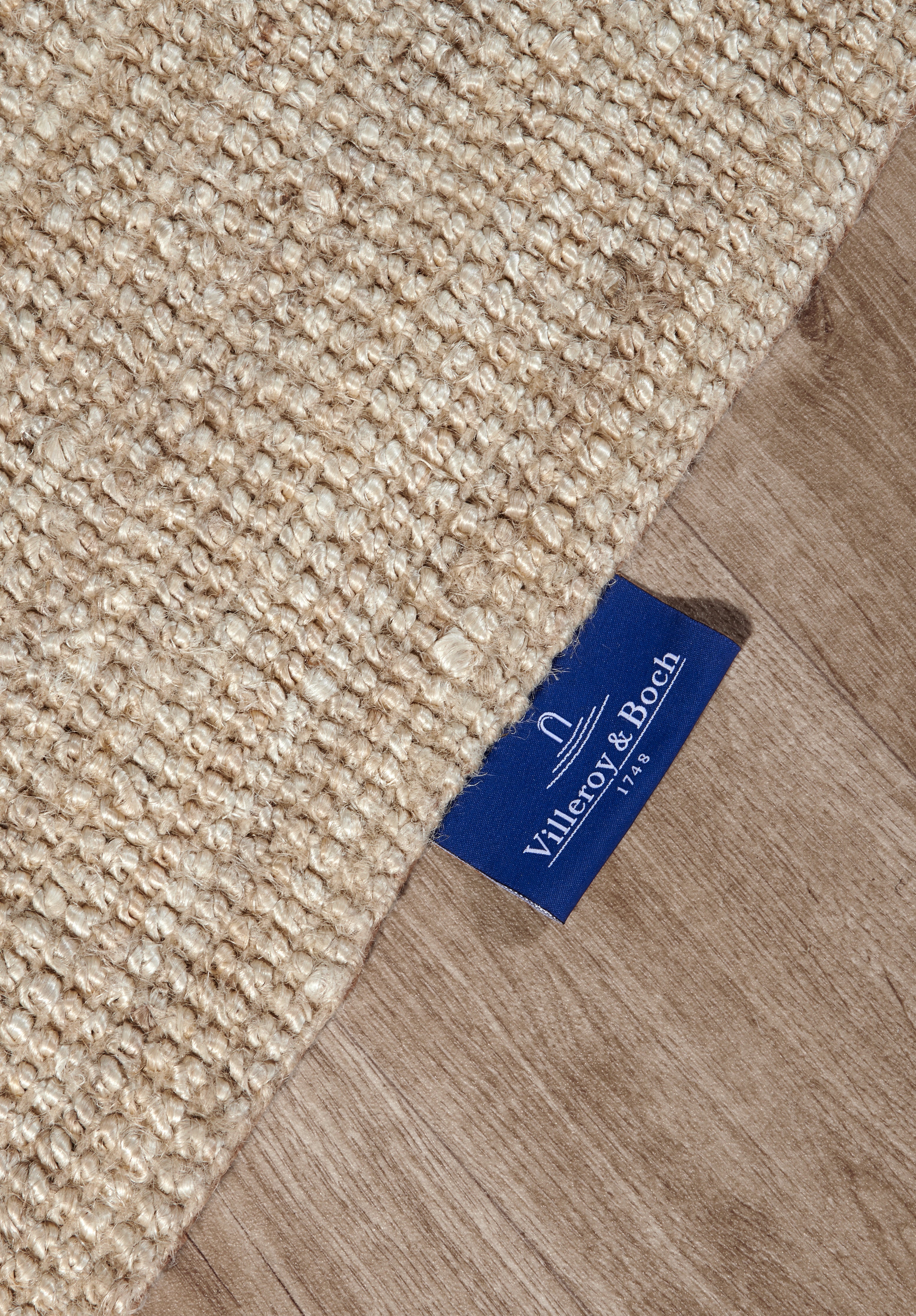 VILLEROY & BOCH 106066, JUTE TÆPPE ROSALIE NATURLIG HVID