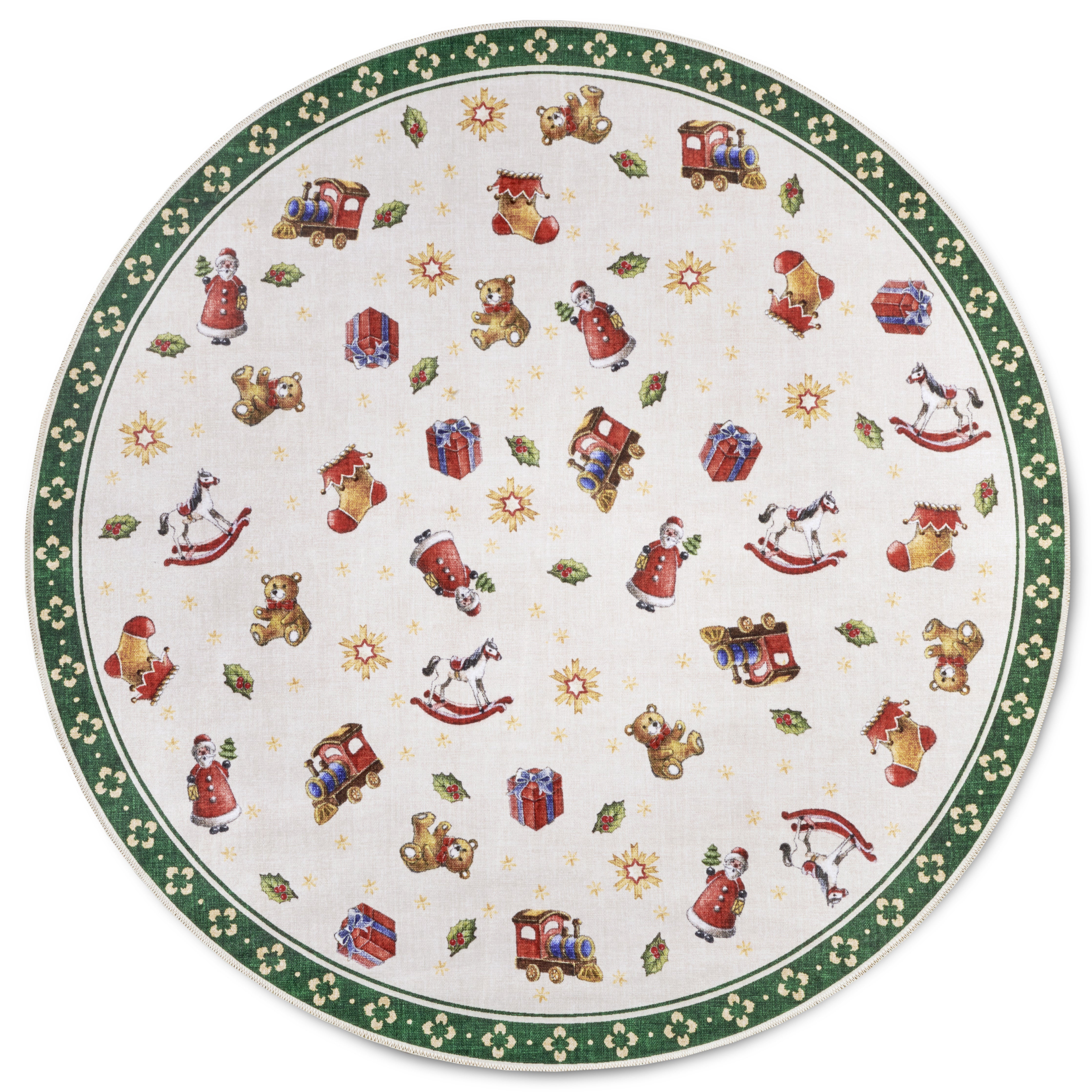 VILLEROY & BOCH TOY'S DELIGHT JULETÆPPE, GRØN-MULTI 106193