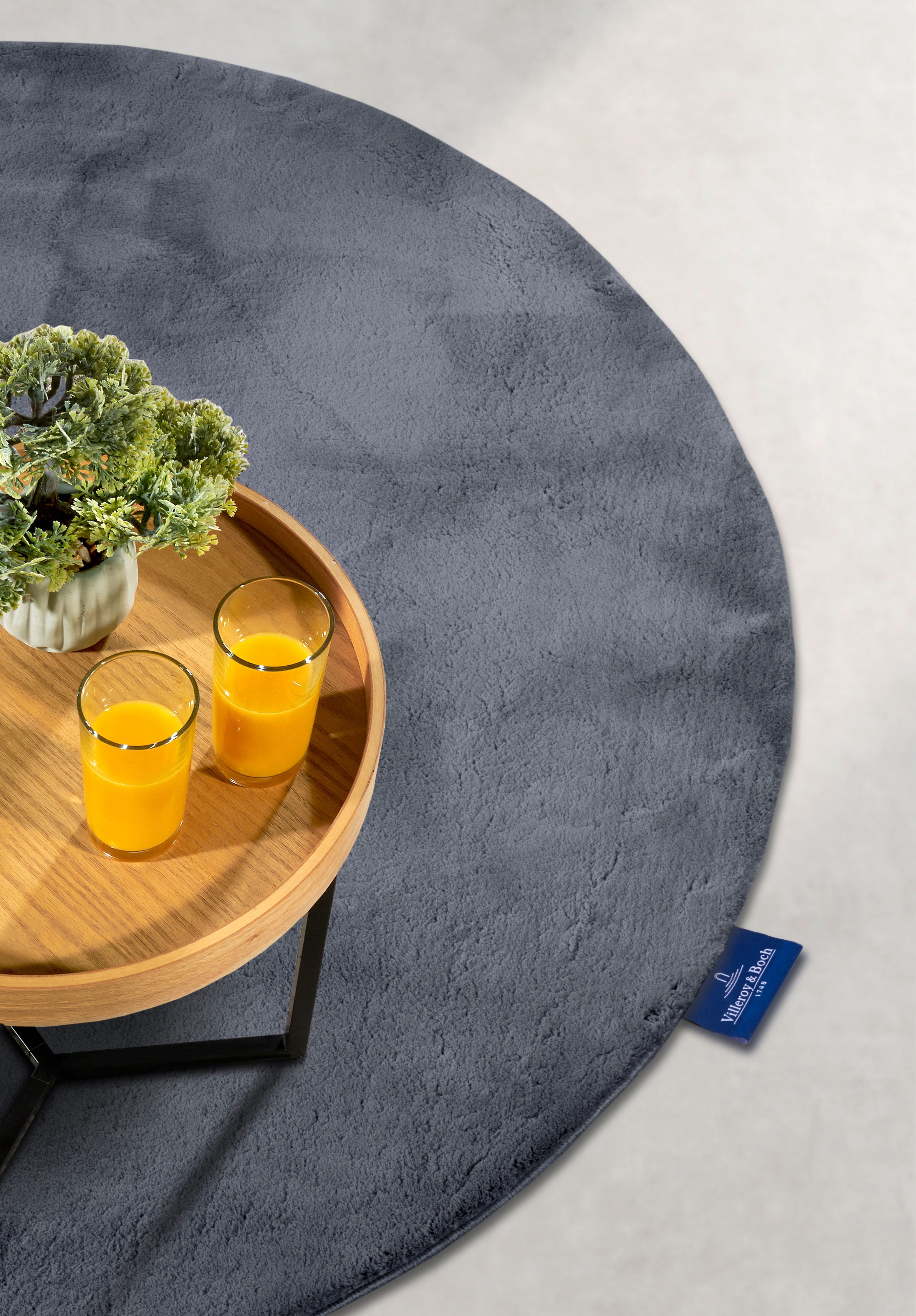 VILLEROY & BOCH 106162 HØJLUVET TÆPPE, LEON ANTRACIT