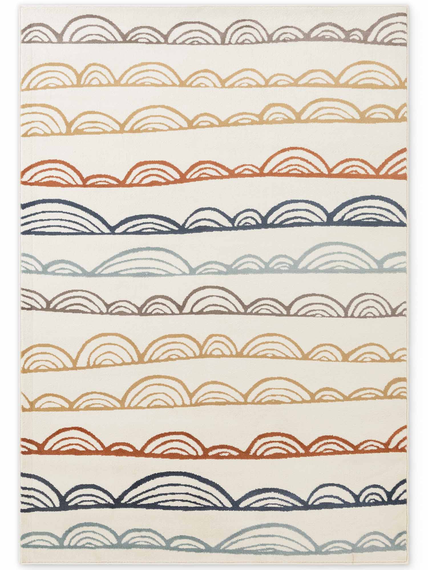 EVENTYR BØRNETÆPPE KIKI, CREME MULTI