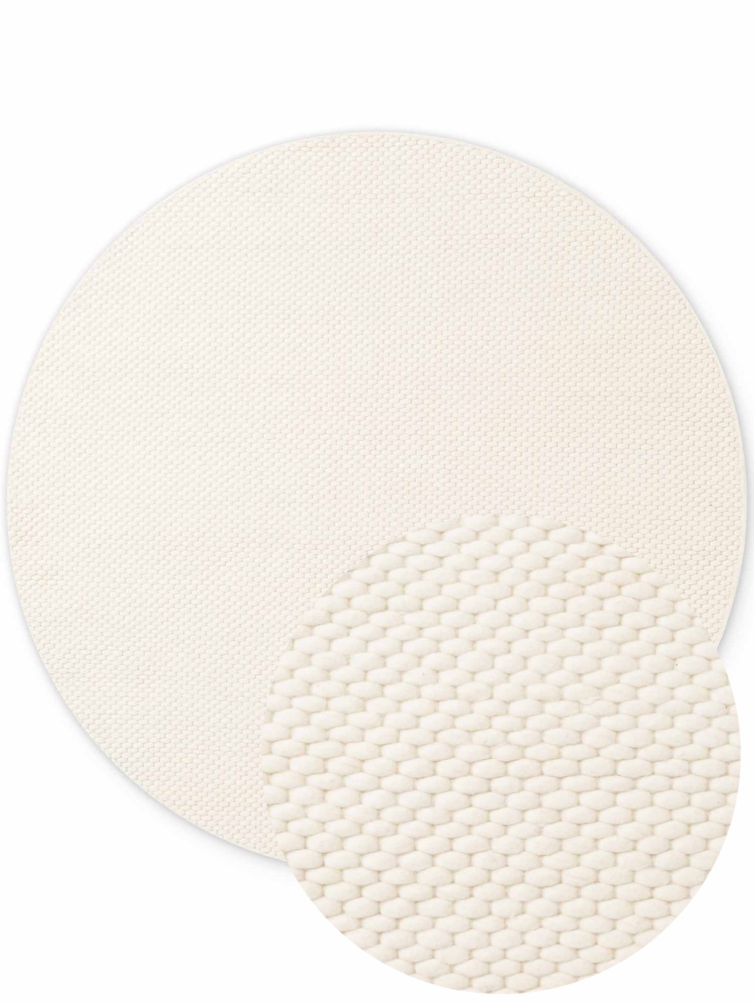 ELLE DECORATION LYON ULDTÆPPE, BEANS NATURLIG CREME