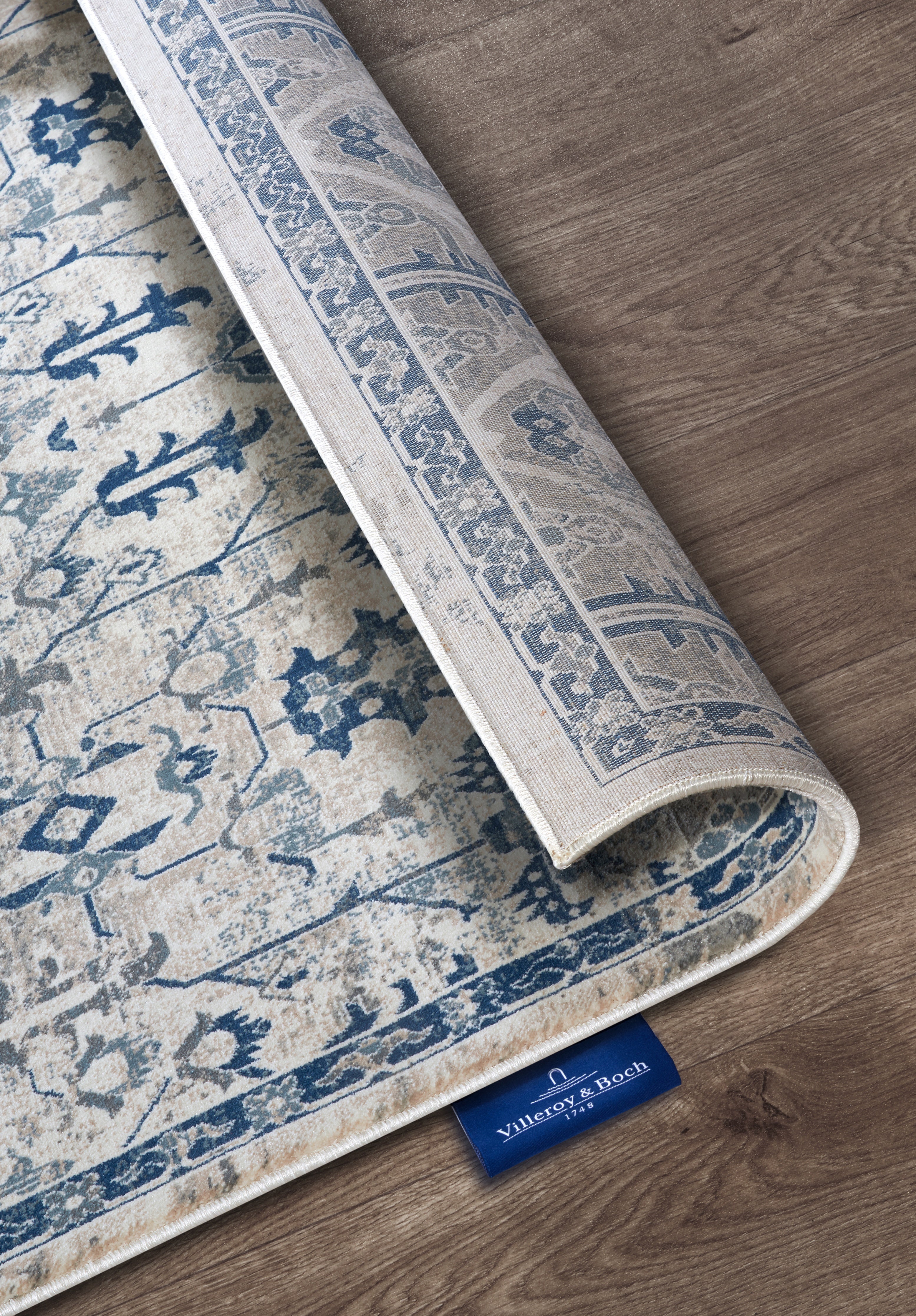 VILLEROY & BOCH 106121 ORIENTALSK TÆPPE, EMMANUEL CREME-BLÅ
