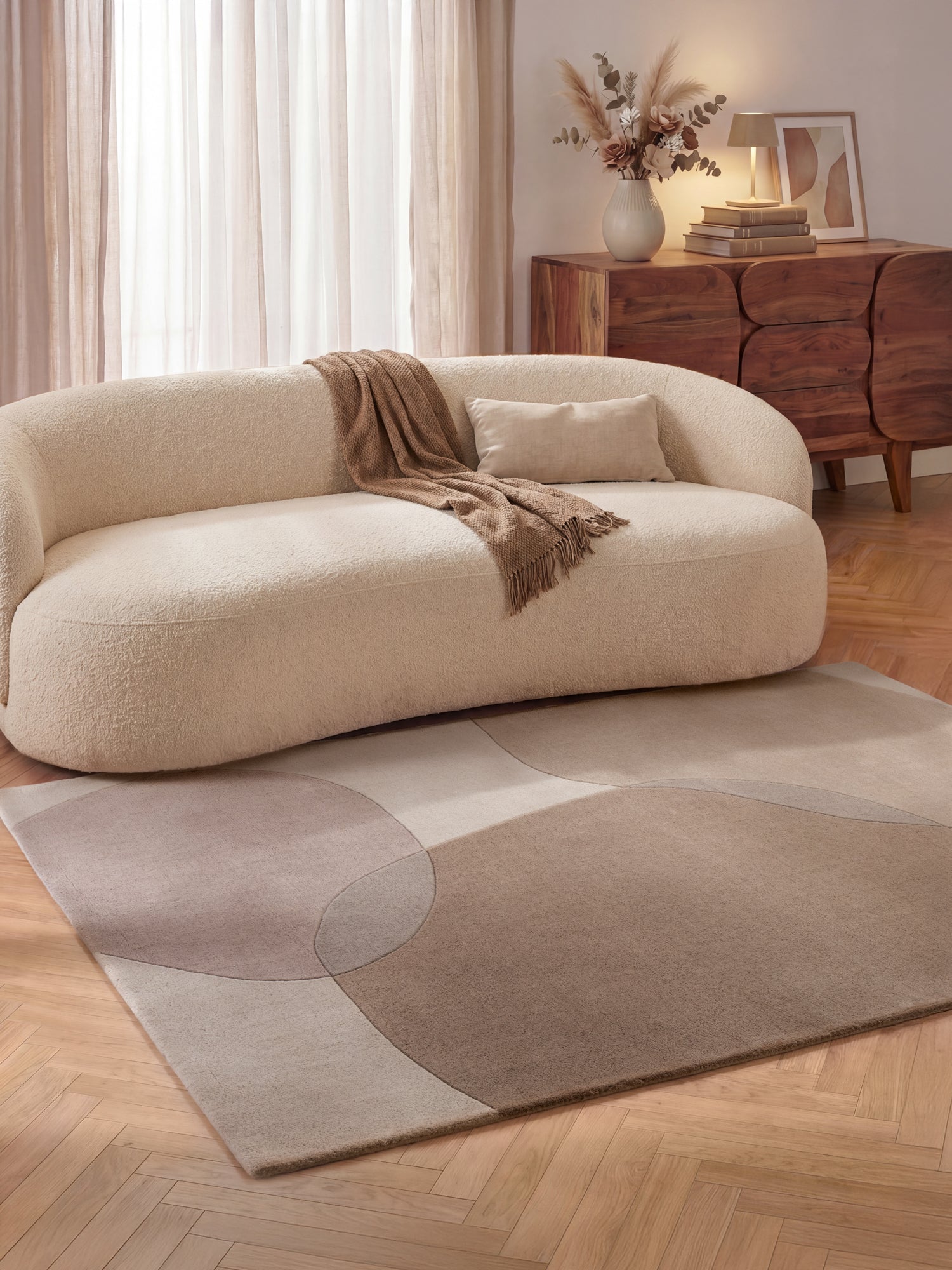 VILLEROY & BOCH 1876 ULDTÆPPE OVIA CREME BEIGE
