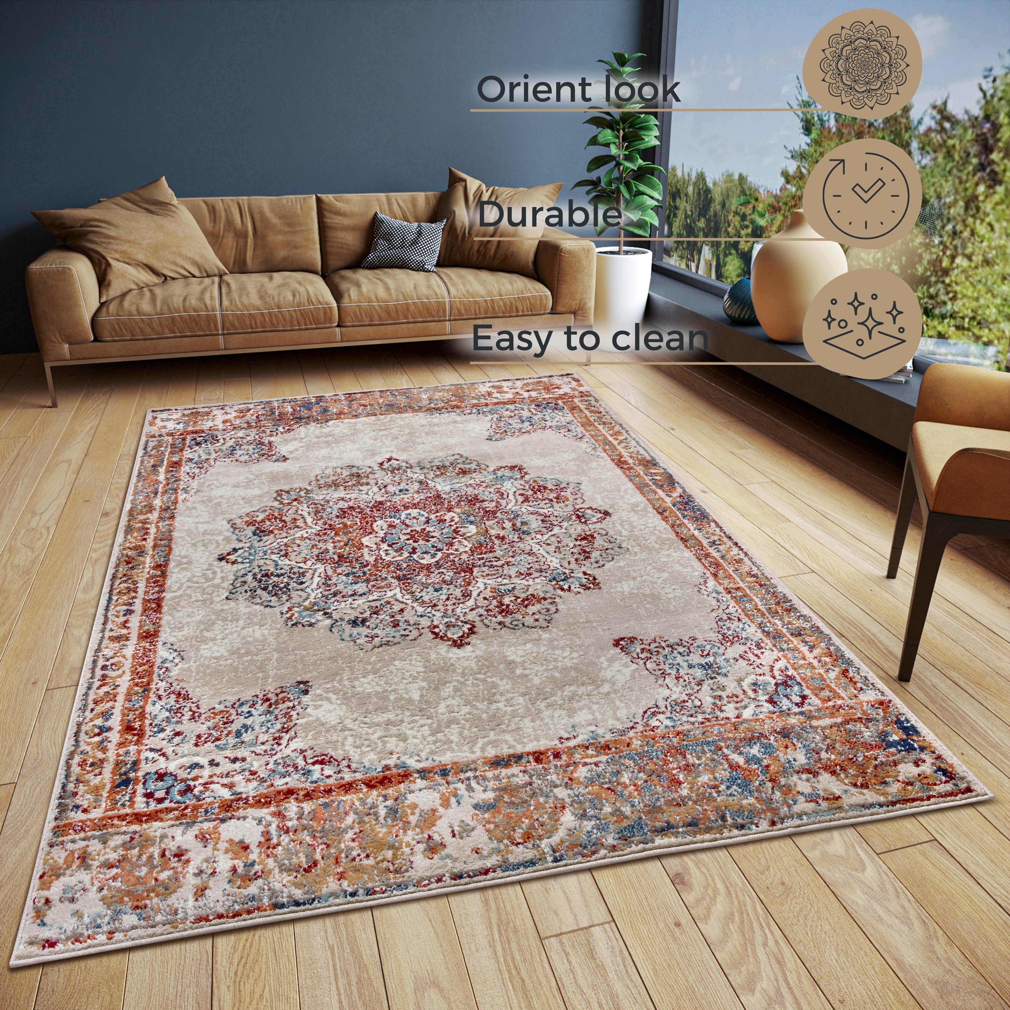 LUXOR TÆPPE CREME 105639