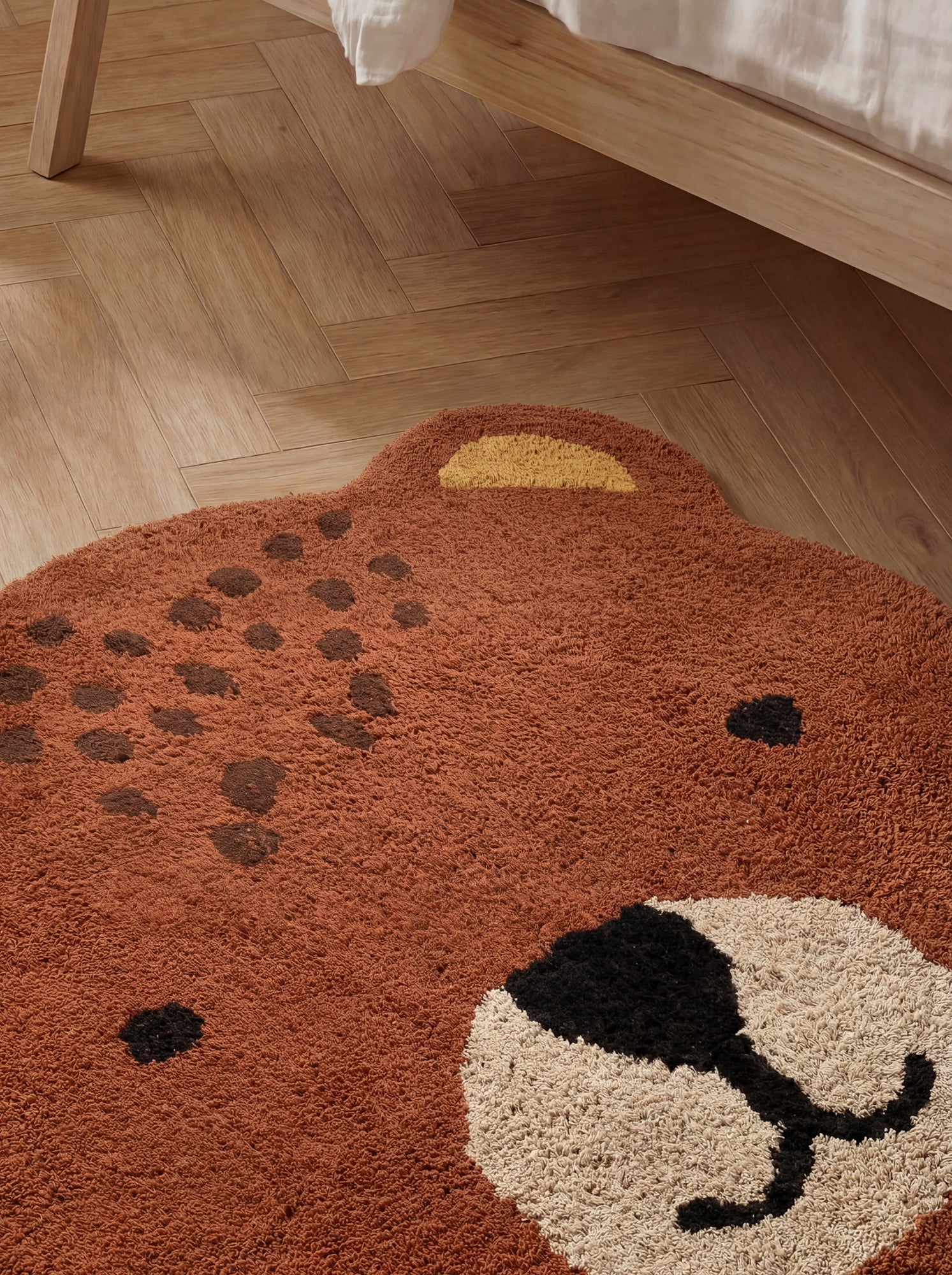 SNUGGLE BØRNETÆPPE, BERRY BRUN MULTI