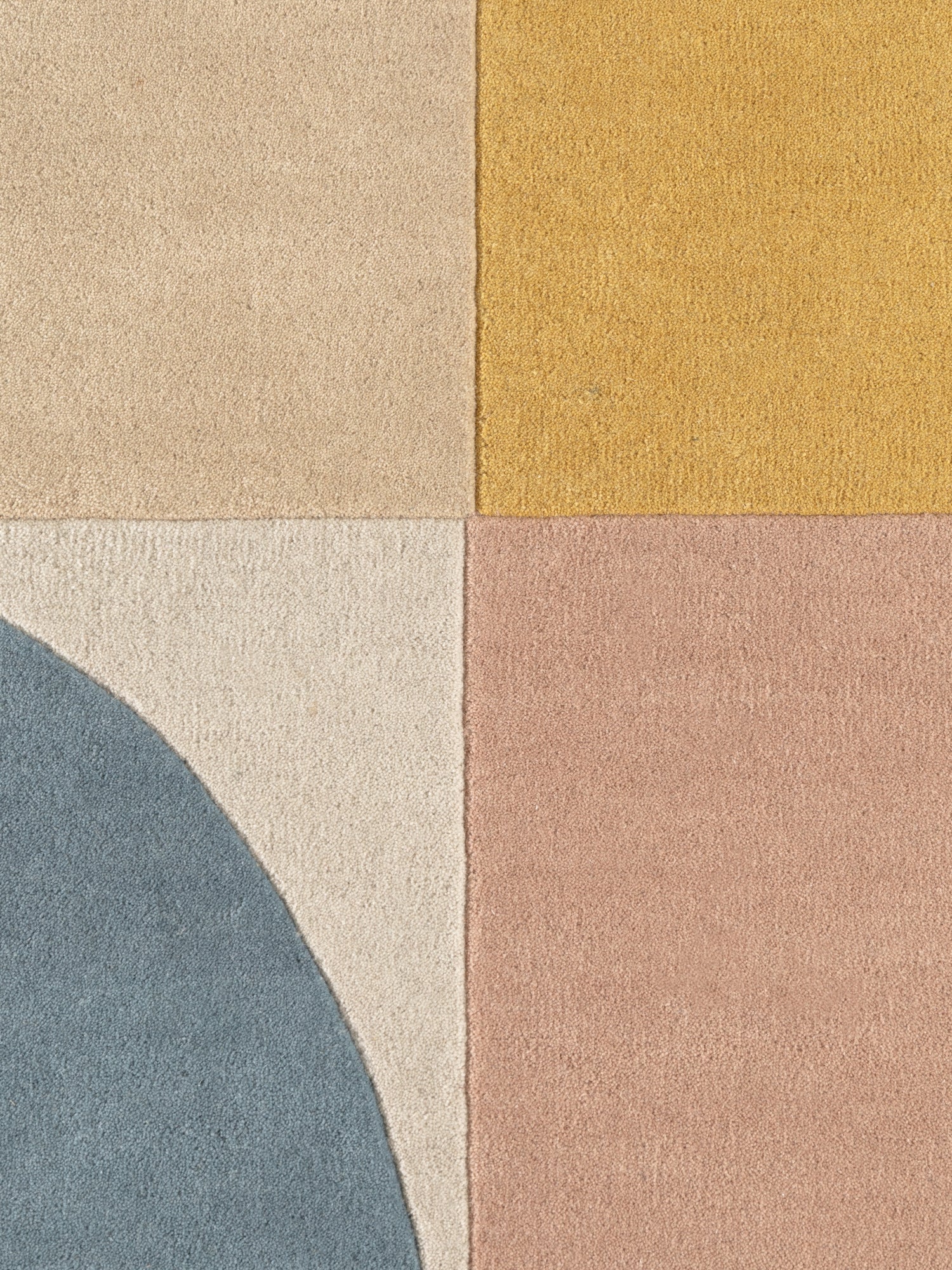 TED BAKER WESTMINSTER ULDTÆPPE, CURZON CREME-MULTI