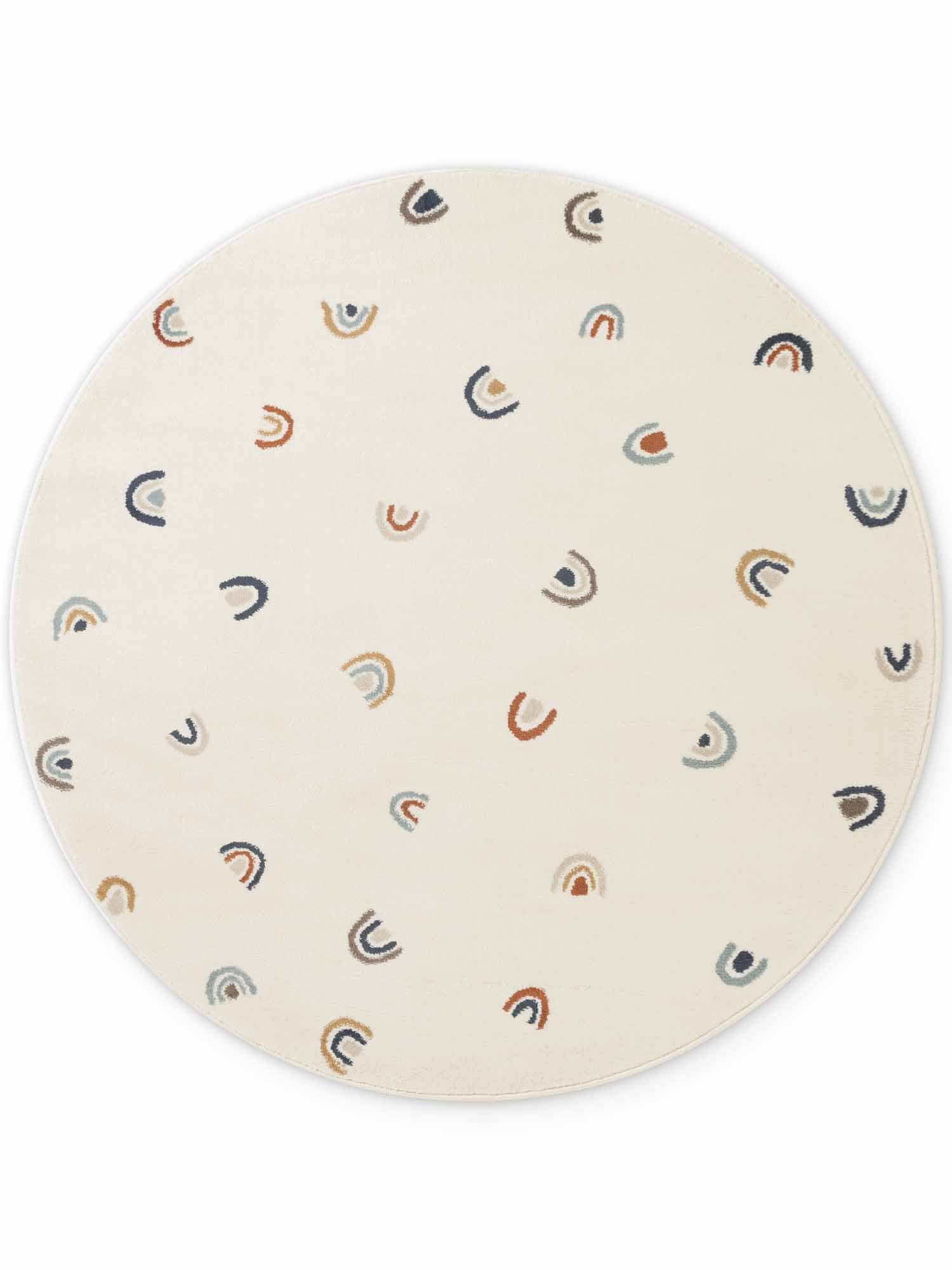 EVENTYR BØRNETÆPPE RAVI, CREME MULTI
