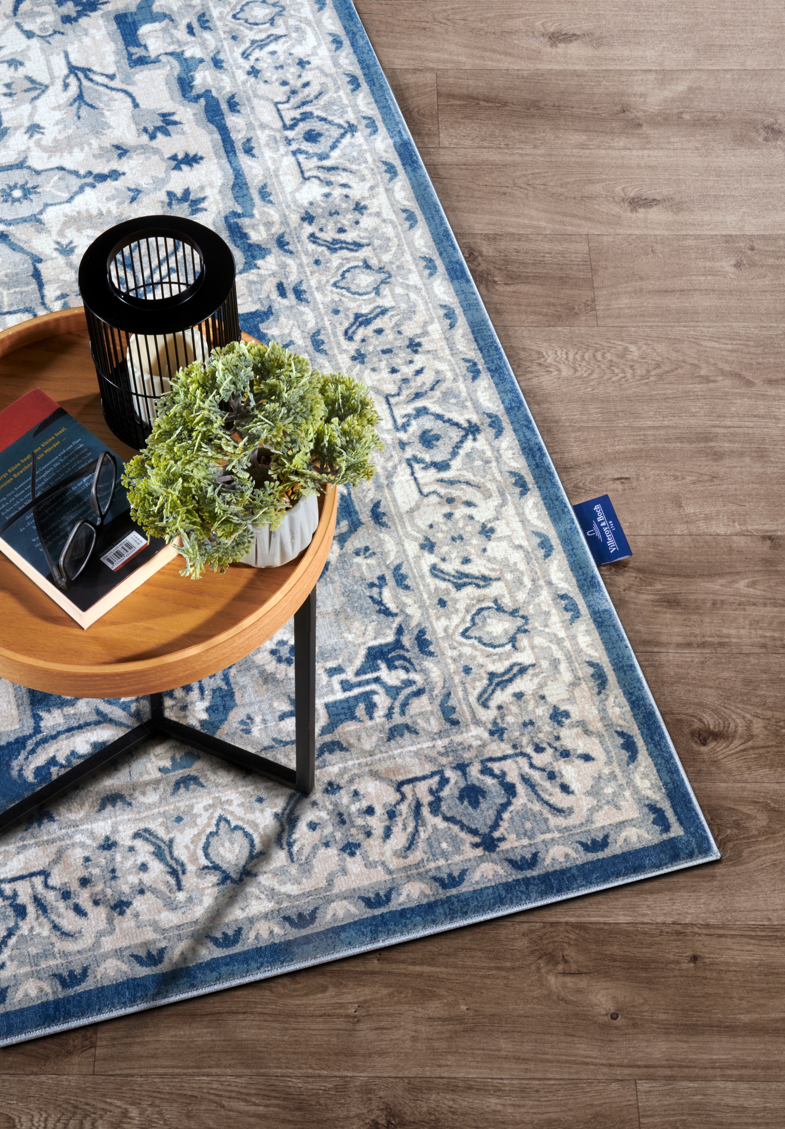 VILLEROY & BOCH 106122 ORIENTALSK TÆPPE, GABRIELLE CREME-BLÅ
