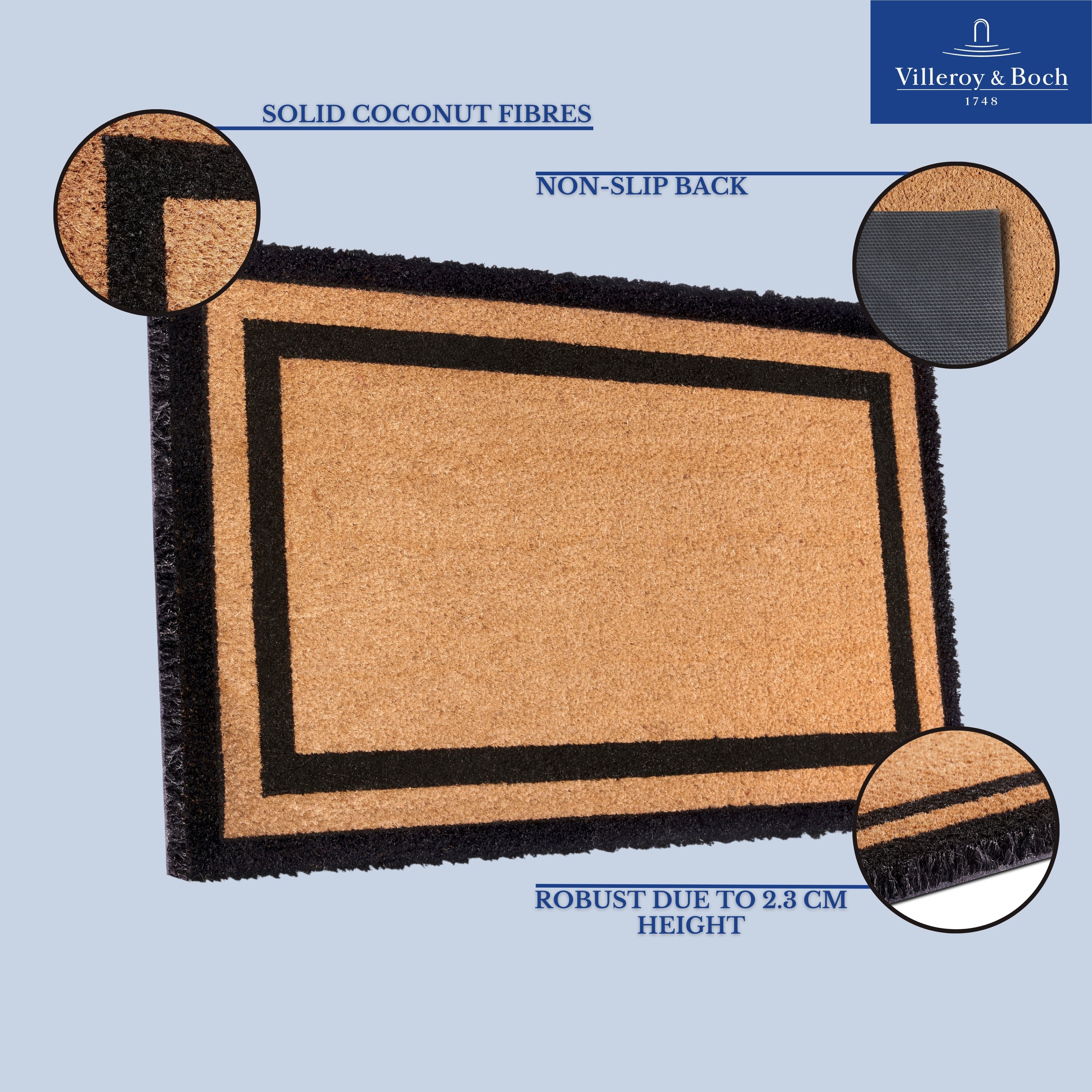 VILLEROY & BOCH 106118 DØRMÅTTE, COCOS PORTE CLAUDE