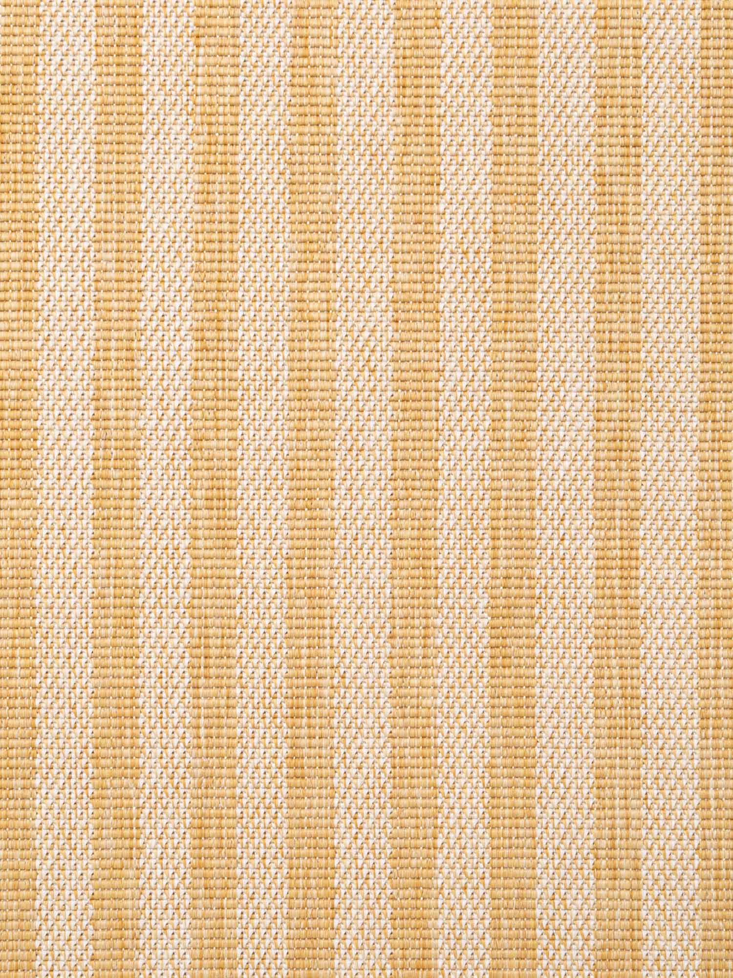 TED BAKER HARINGEY FLADVÆVET TÆPPE, LINLEY OCHRE HVID
