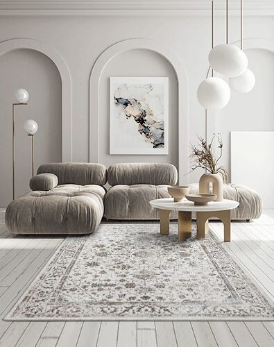 CREATION VINTAGE TÆPPE, 50112 260-CREME