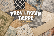 PRØV LYKKEN TÆPPE - BY MK TÆPPER