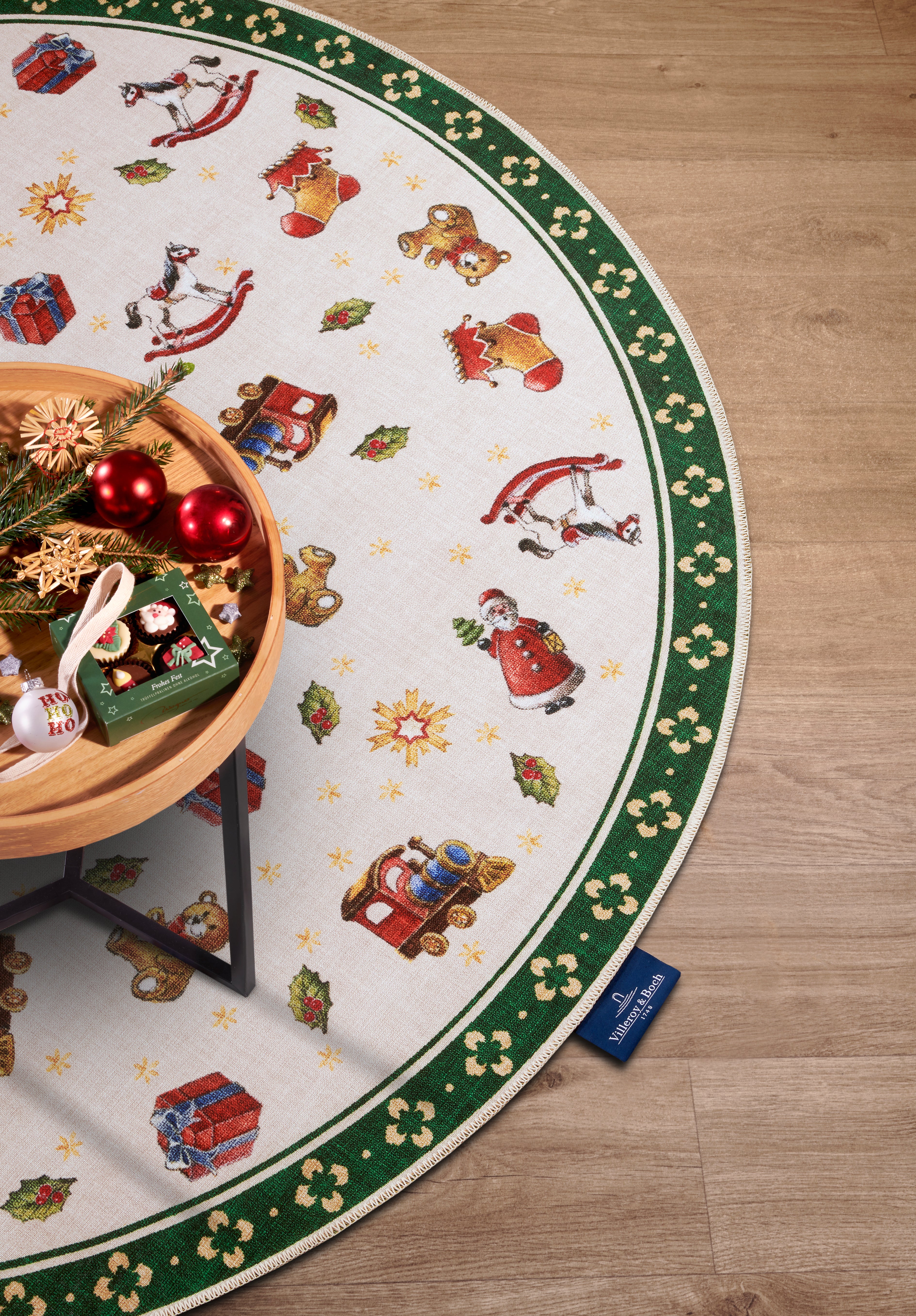 VILLEROY & BOCH TOY'S DELIGHT JULETÆPPE, GRØN-MULTI 106193