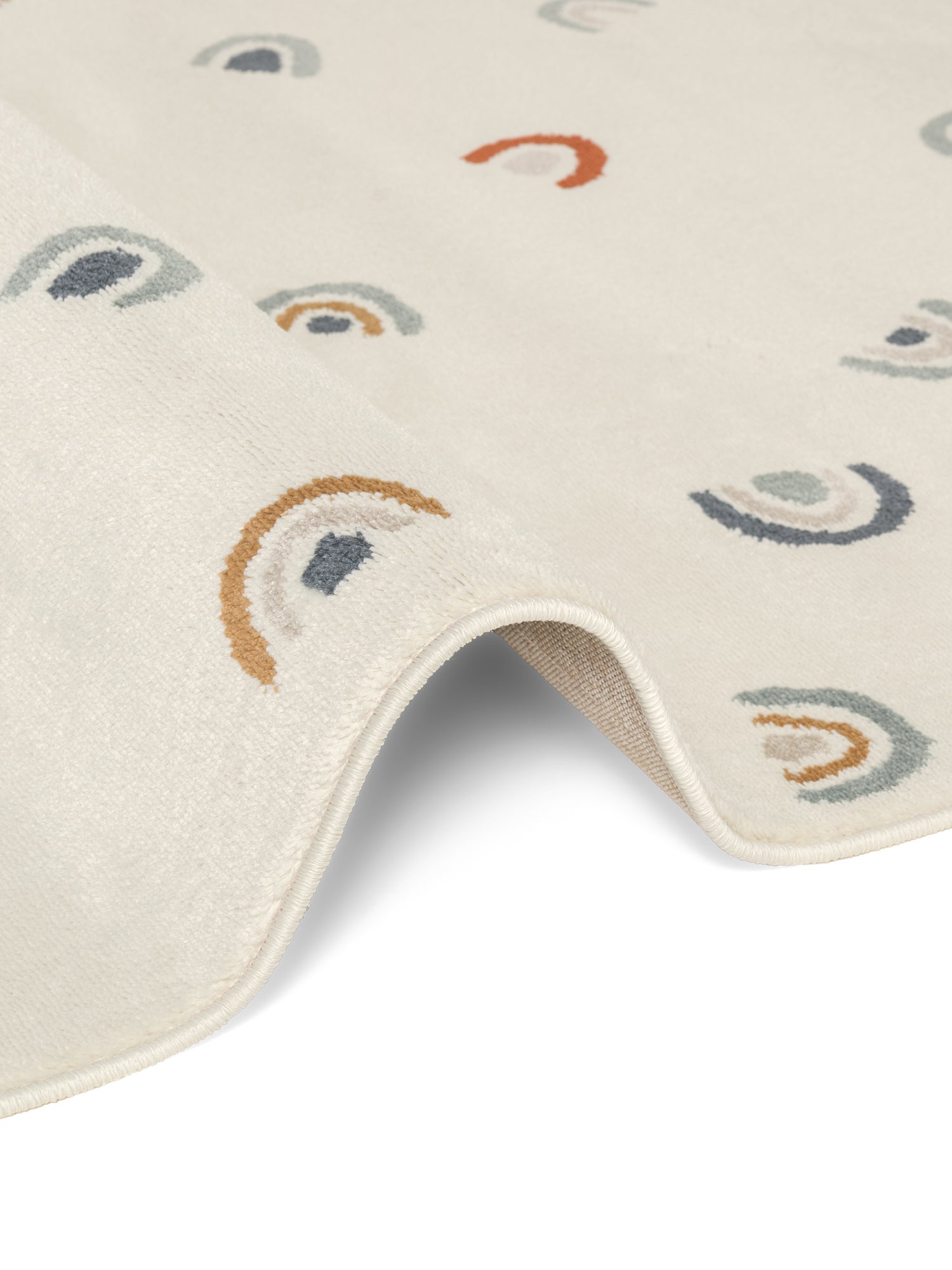 EVENTYR BØRNETÆPPE RAVI, CREME MULTI
