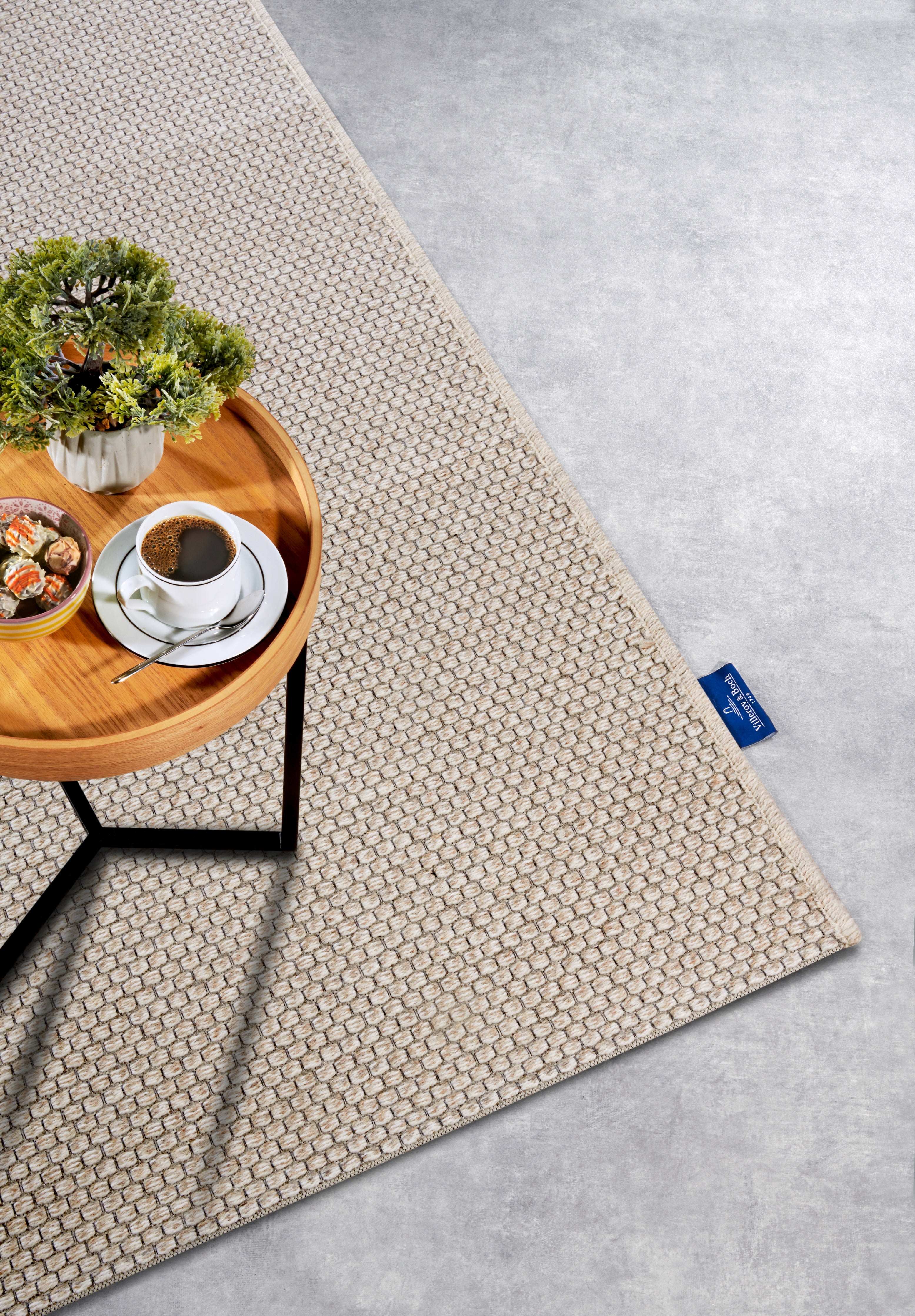 VILLEROY & BOCH 106100 ULD TÆPPE CHARLES, NATUR-BEIGE