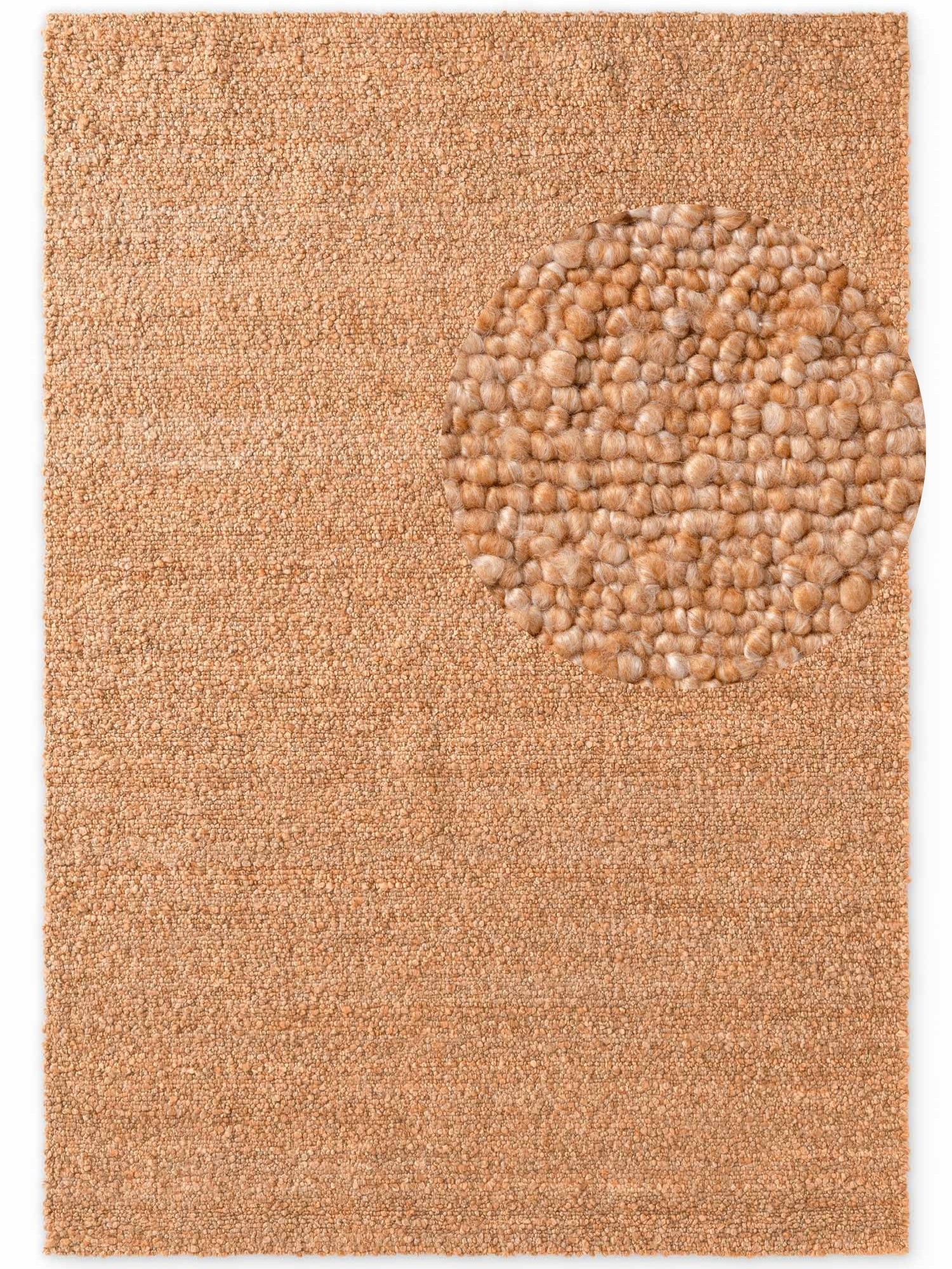 TED BAKER NOTTING HILL SOFT BOUCLE KORTLUVET TÆPPE, PORTOBELLO BEIGE