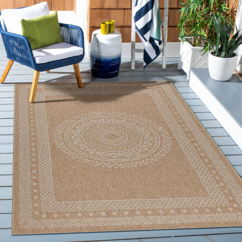 DHAKA UDENDØRSTÆPPE, 8714 BEIGE