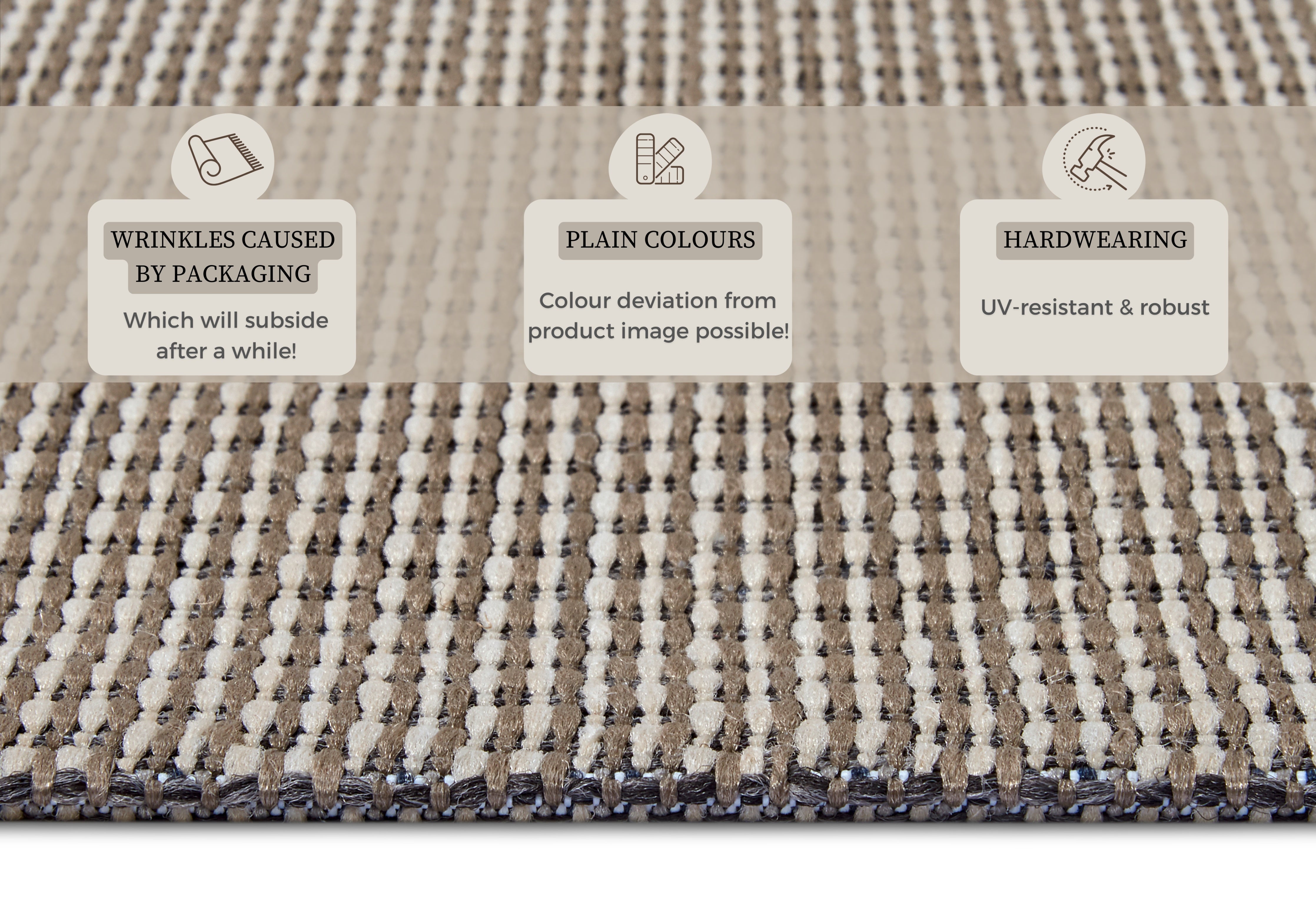 CLYDE TÆPPE, BEIGE 105916