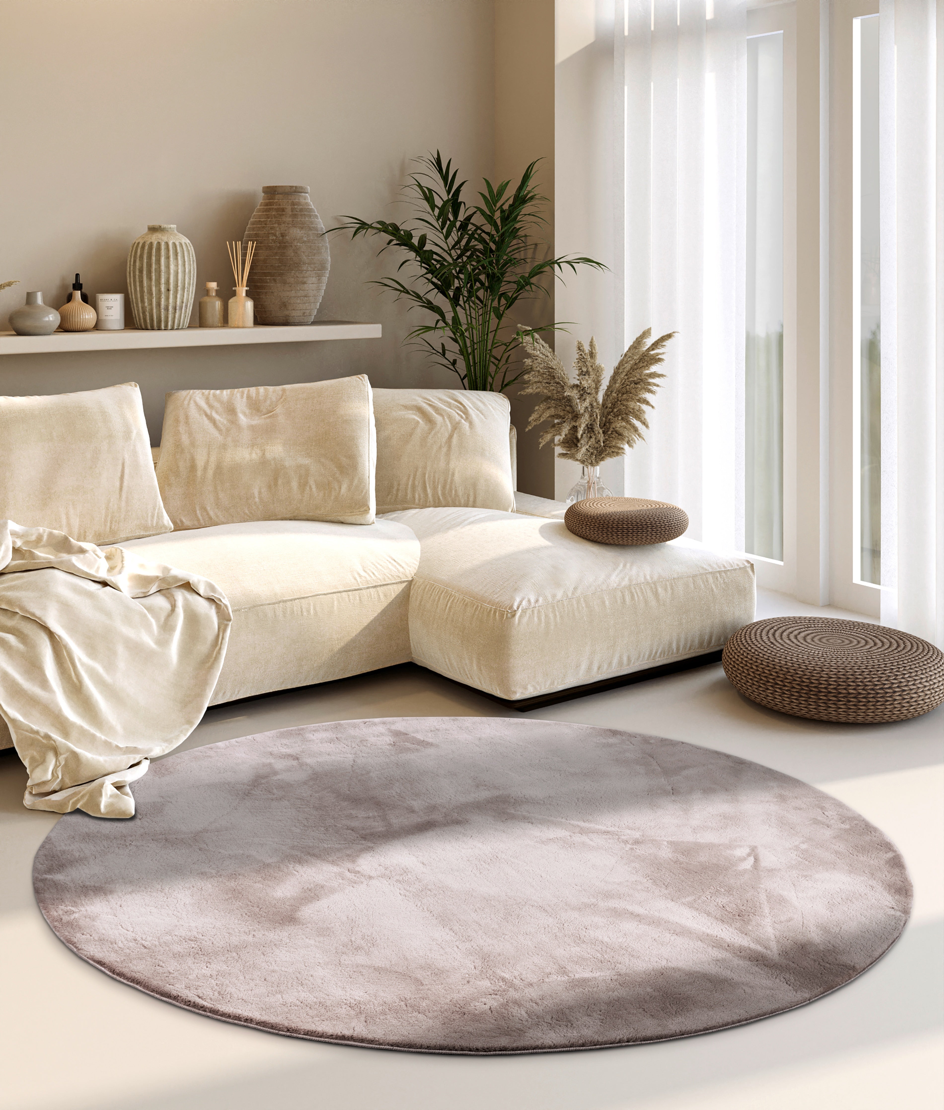 VILLEROY & BOCH 106160 HØJLUVET TÆPPE, LEON LYSEGRÅ
