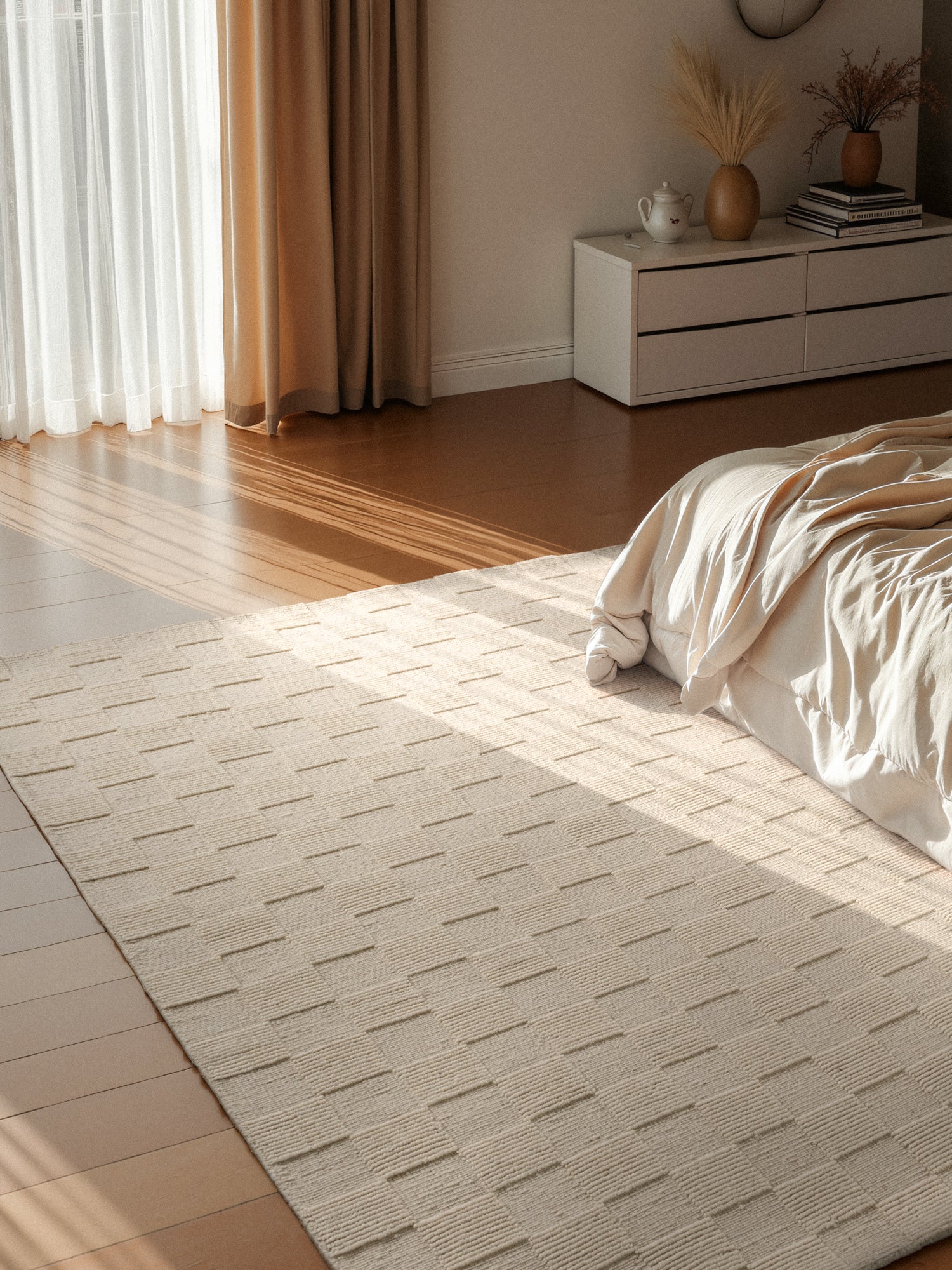 VILLEROY & BOCH 1766 ULD TÆPPE SCALA 106265, NATURLIG HVID