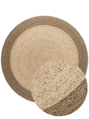JUTZA JUTE TÆPPE, 106224 IVORY-GREIGE