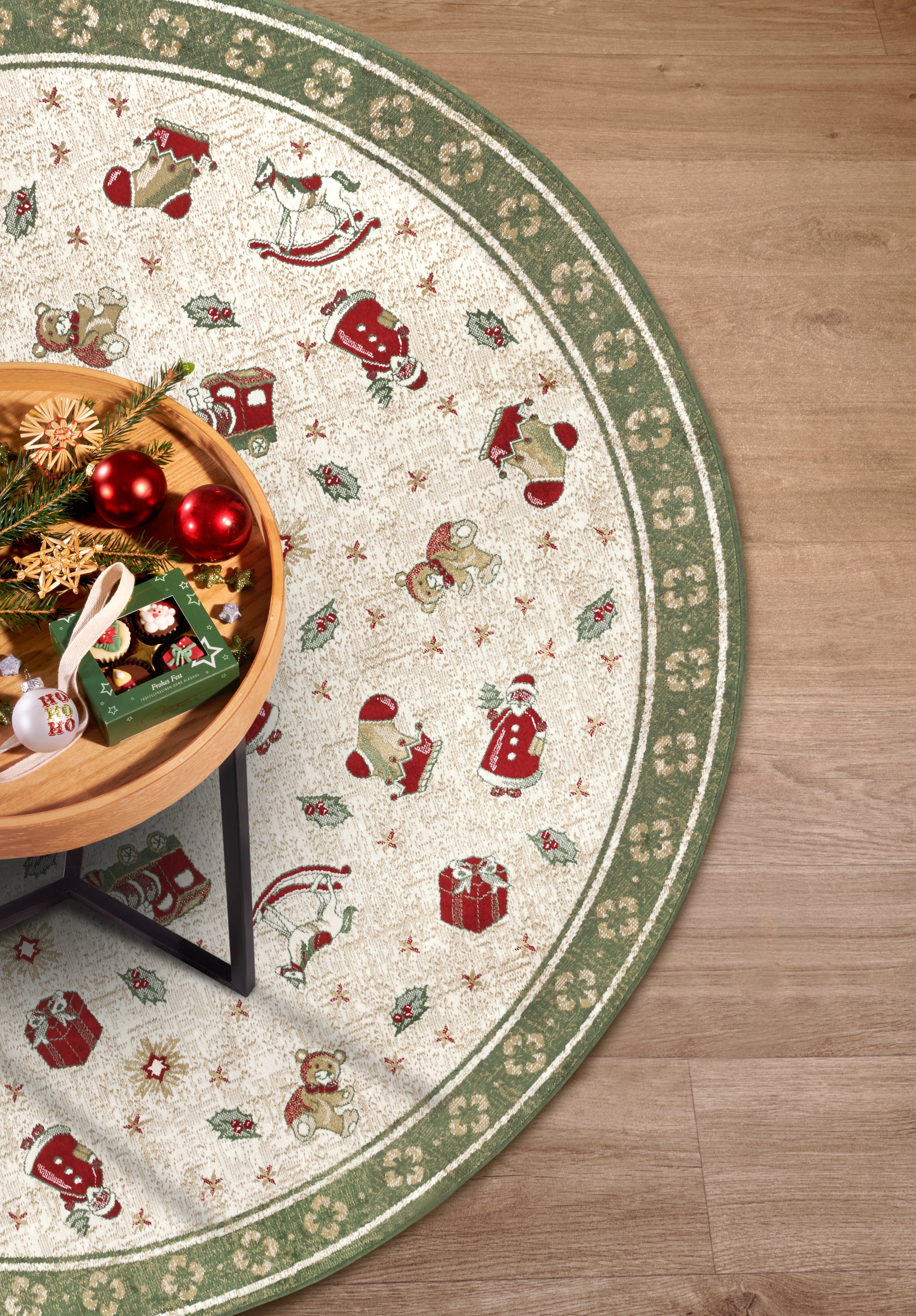 VILLEROY & BOCH TOY'S DELIGHT JULETÆPPE, 106218 GRØN-MULTI